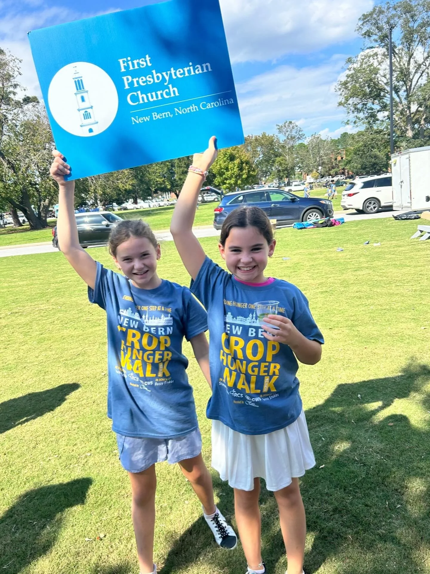 All are invited to the CROP Hunger Walk on Sunday, September 28, at 2:30pm (meet to the right of the Union Point gazebo) to support Church World Service and Religious Community Services of New Bern.

Your steps and donations help provide meals and cr