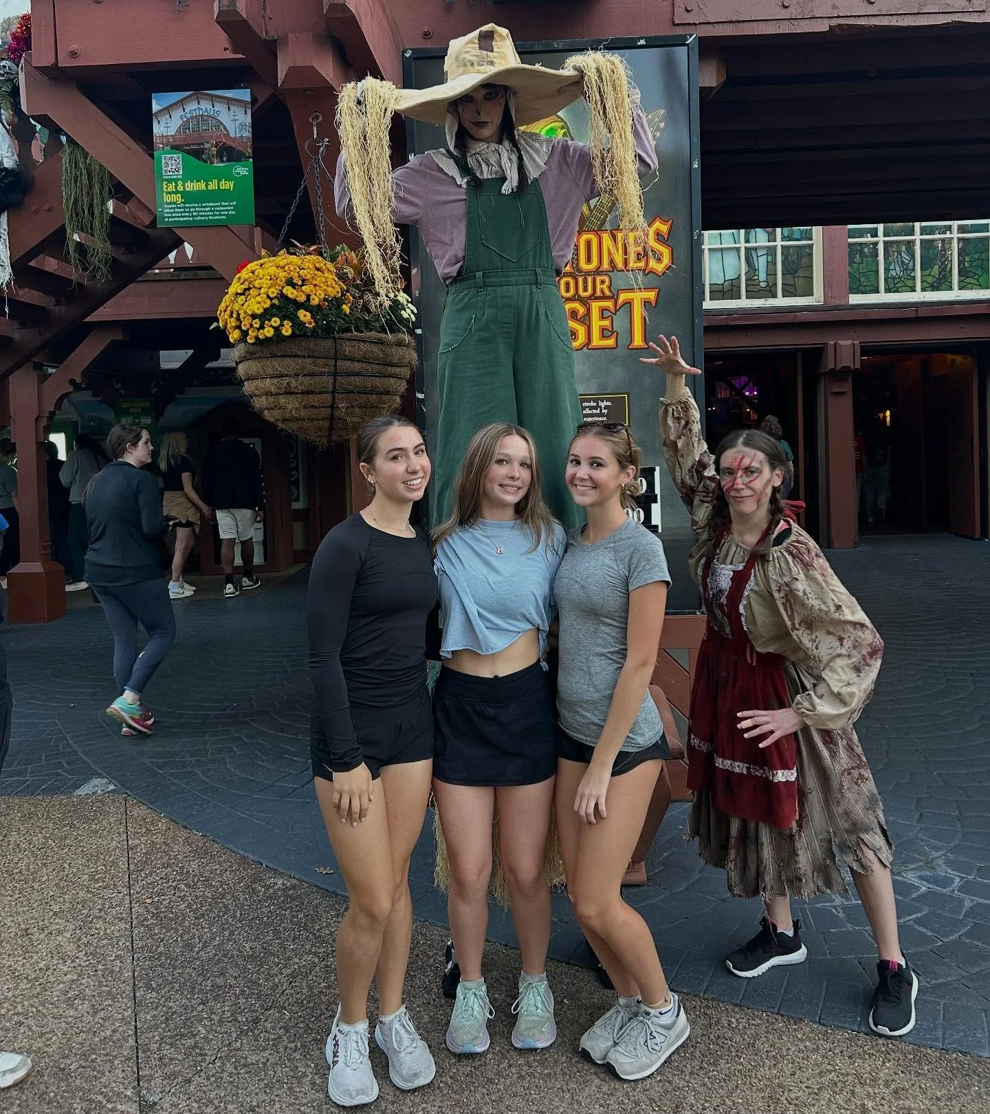 Who knew screams could sound so joyful? 😄 Our youth group took on Busch Gardens&rsquo; Howl-O-Scream with courage, laughter, and plenty of love for one another. Grateful for this crew who knows how to have fun and be the light wherever we go! 💀✨