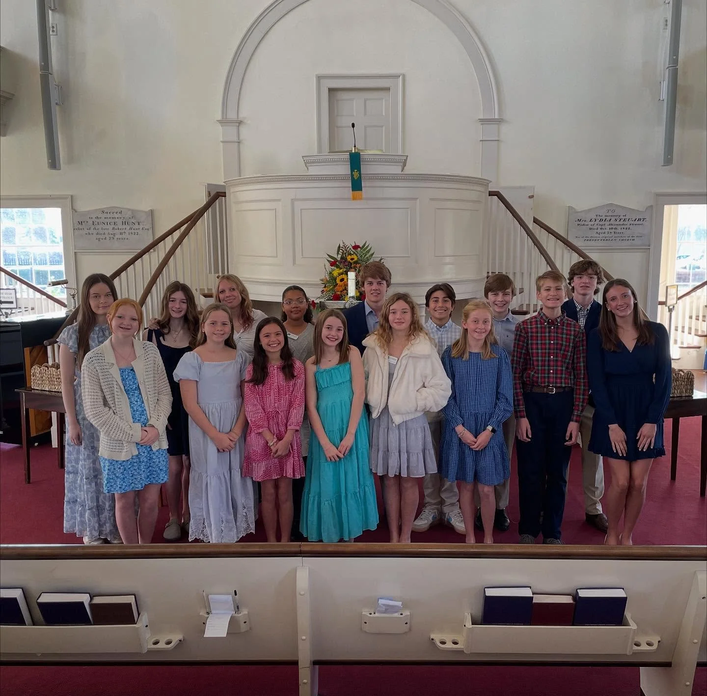 Those who walk in darkness have seen a great light. 🌟

That light shone through our youth this morning&mdash;from trumpet 🎺 to saxophone 🎷and everything in between

We were particularly thankful for the stewardship reflection: 
&ldquo;[My mom] wat