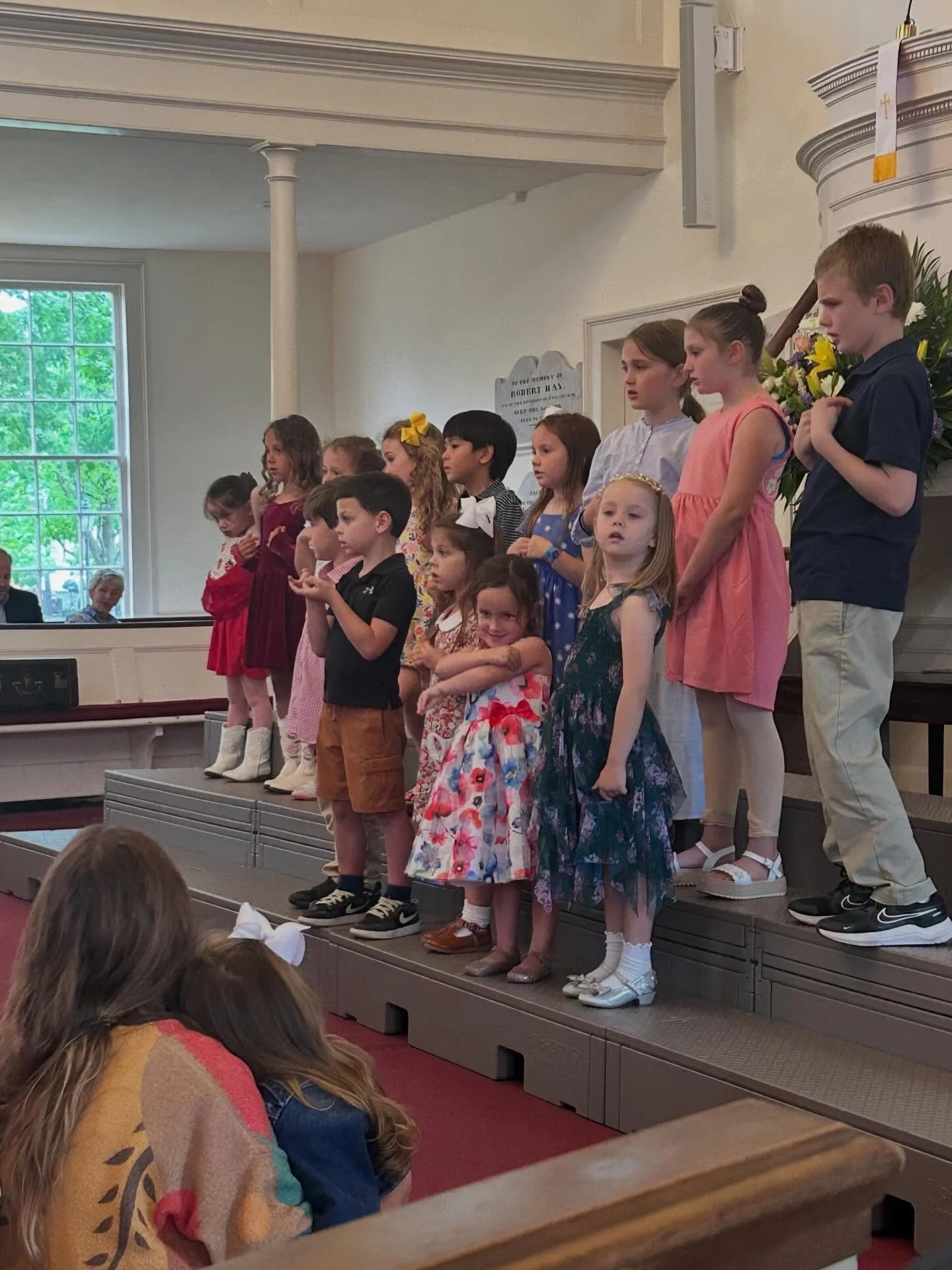 Spring Ring!! 🌸🎶 Thank you to our families, our preschool teachers, and our music directors and volunteers for this beautiful afternoon of music and fellowship!