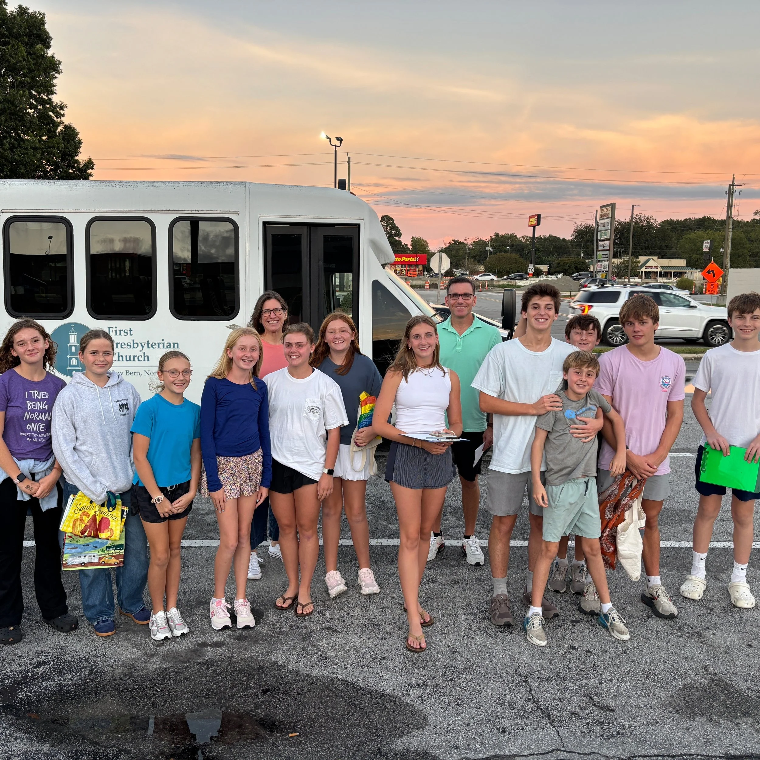 Guided by the words of scripture that call us to feed the hungry and the knowledge that 48 million people in the United States experience some level of food insecurity, our youth spent Sunday evening putting faith into action. With a $75 budget, they