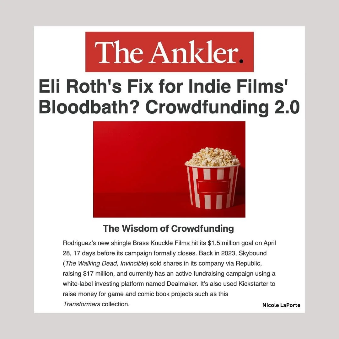 @dealmakertech is helping boost indie films to the big screen! 🎥 Catch @rkacaba chatting about alternative capital raise possibilities for the entertainment industry, and how DealMaker, the #1 online capital raise platform, is helping indie filmmake