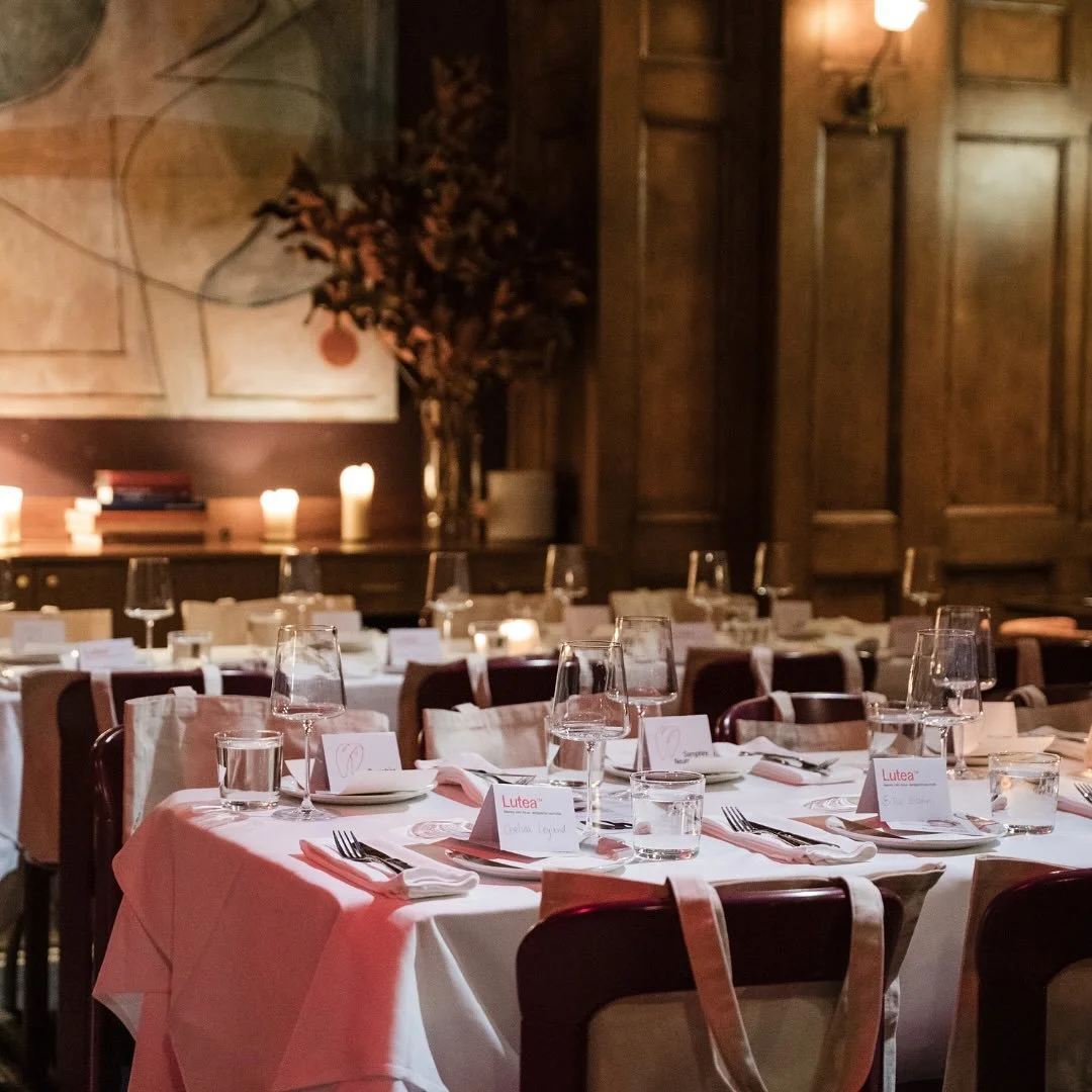 Our client @samphireneuro hosted an intimate press dinner for the launch of their new product Lutea&trade; in NYC this month at @brass_tuskbar . Reporters got to check out the new product themselves and learn from neuroscientist, Co-Founder and CEO @