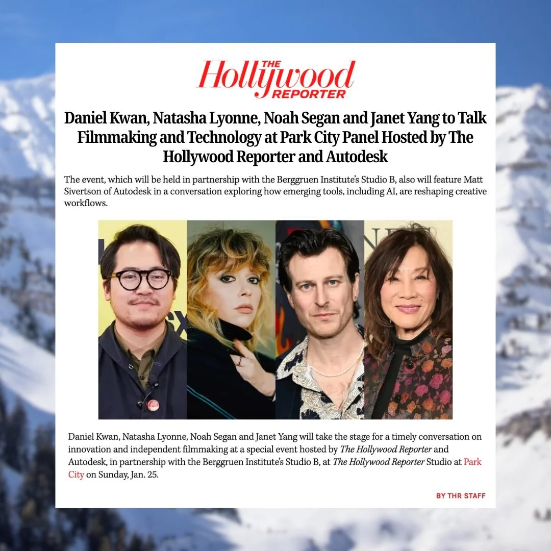 Our client Autodesk is headed to Park City with @hollywoodreporter 🏔️! They&rsquo;re co-hosting an event at Sundance that will discuss how emerging tools are empowering indie filmmakers to create more, and which AI tools actually allow the artists t