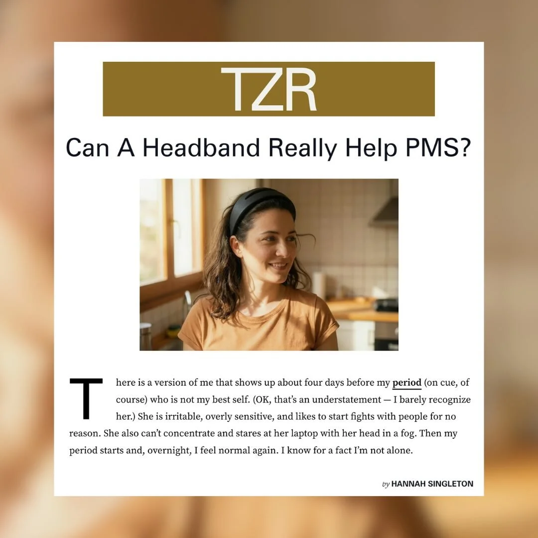 &ldquo;But I also can&rsquo;t ignore that across multiple months of wearing the headband for five days before my cycle, I felt more emotionally regulated during PMS than I have since I got my IUD put in. I also have felt less foggy and more capable o