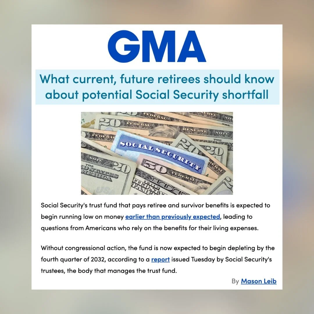 When it comes to Social Security, it&rsquo;s easy for alarming headlines to leave people feeling anxious about their financial future. We&rsquo;re proud to have our client @retirableco included in @goodmorningamerica &lsquo;s coverage, with CEO &amp;