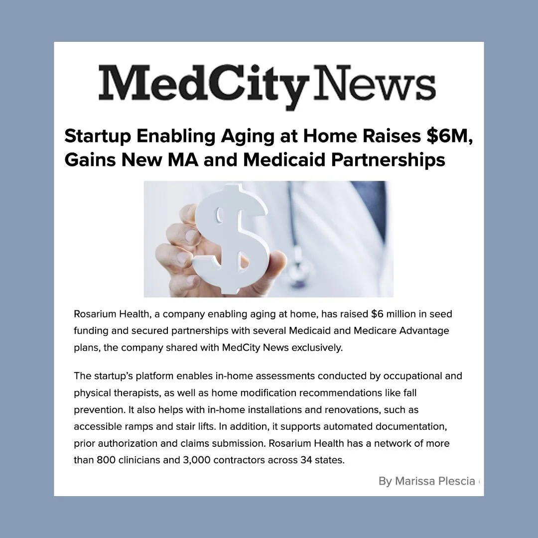 We recently partnered with the health tech startup @rosarium_health to announce its $6M seed round &ndash; and we are hype to share all of this incredible coverage we secured for a company truly deserving of the spotlight. We are so proud to be leadi