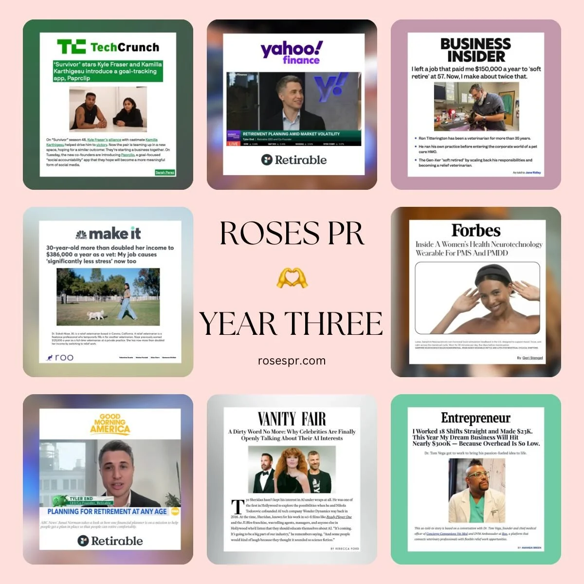 Year three of Roses PR 🌹

Another year in the books! So proud of how far we&rsquo;ve come and so excited for where we&rsquo;re headed next🥂