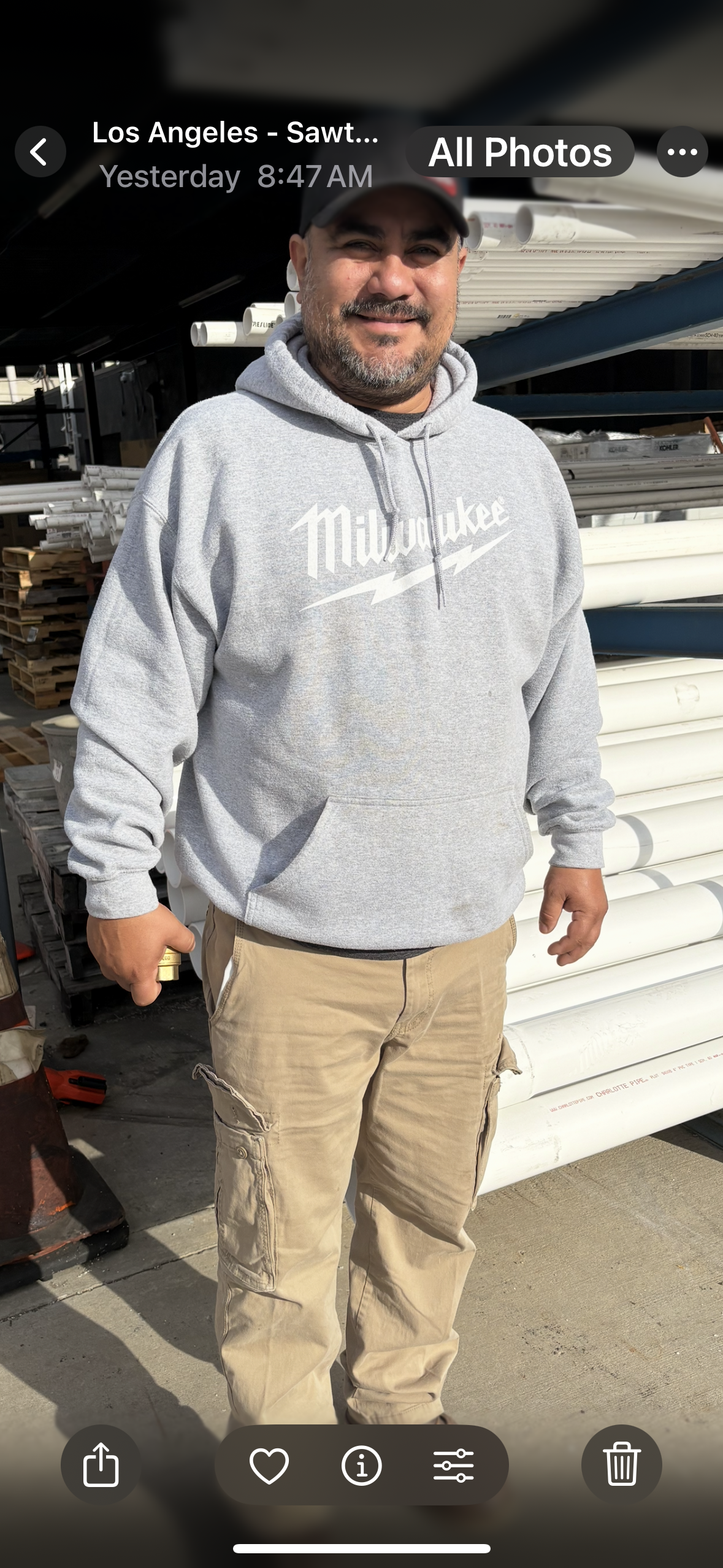 Oranssi construction engineer Jamie Kokot