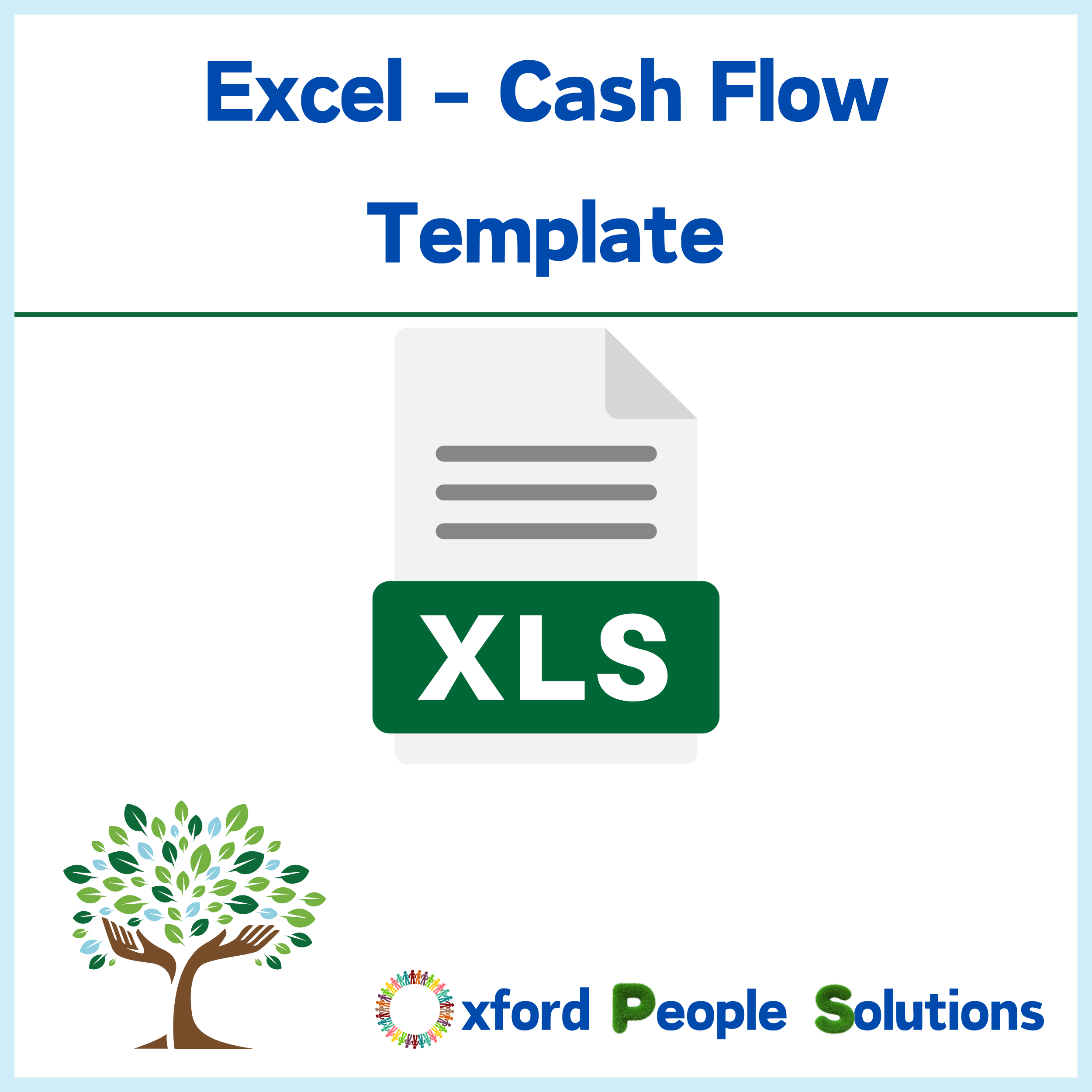 Cash flow simple excel sheet