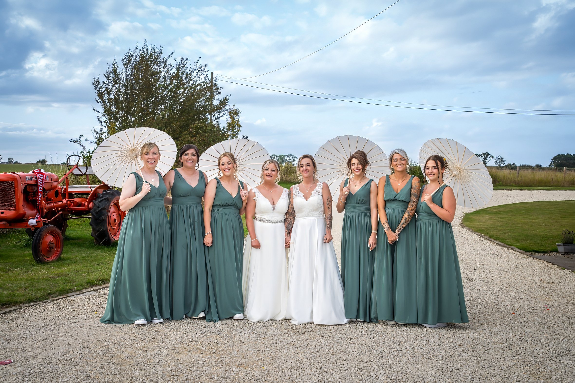 Katie &amp; Katherine's Wedding at Northside Farm, Northumberland