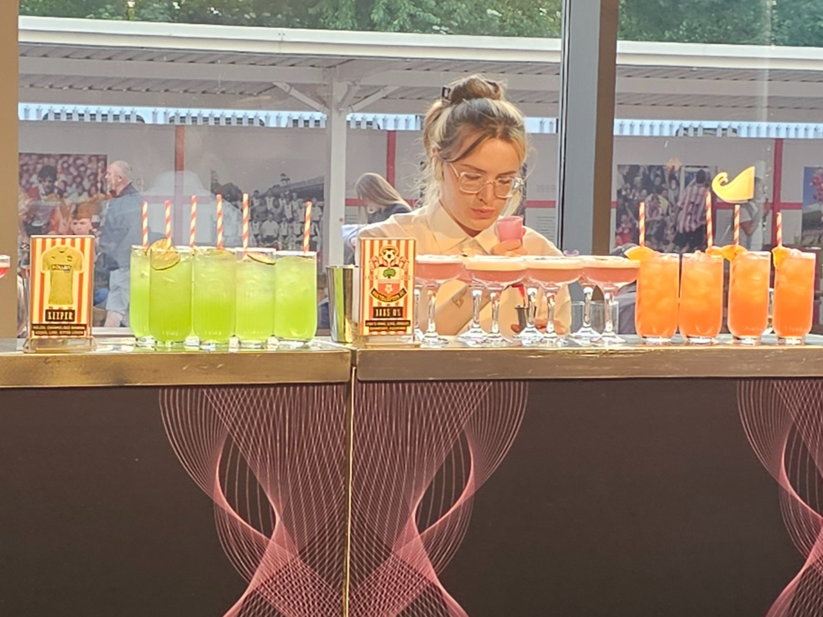 Bar Service for Saints FC Mens Team