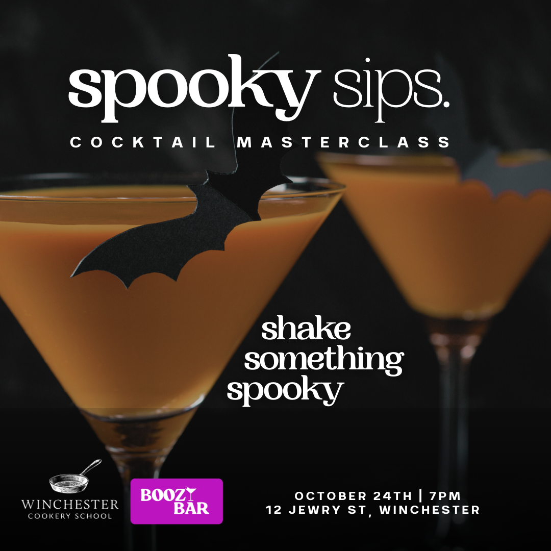 Spooky Sips Cocktail Masterclass at Winchester Cookery School - 24th October 2026