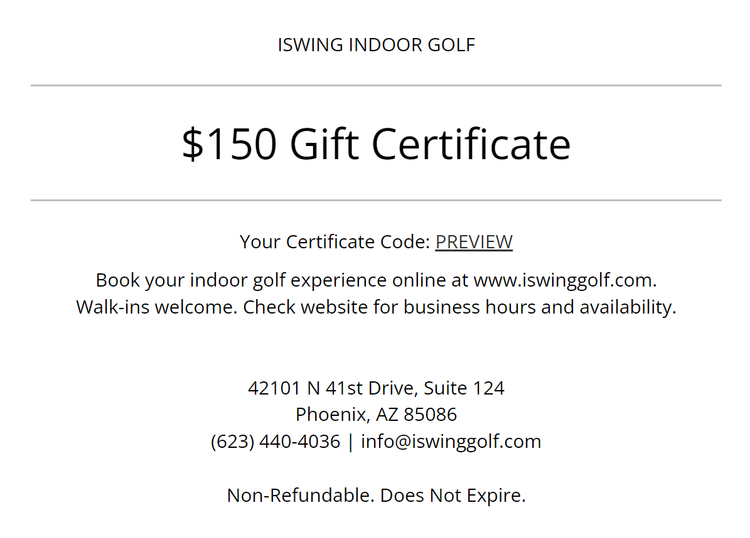 Iswing Indoor Golf - Photo 6