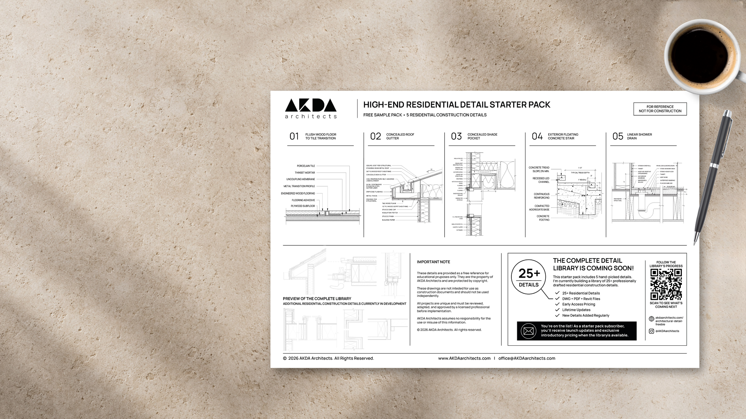 5 High-end Architectural Details from the AKDA Design Library