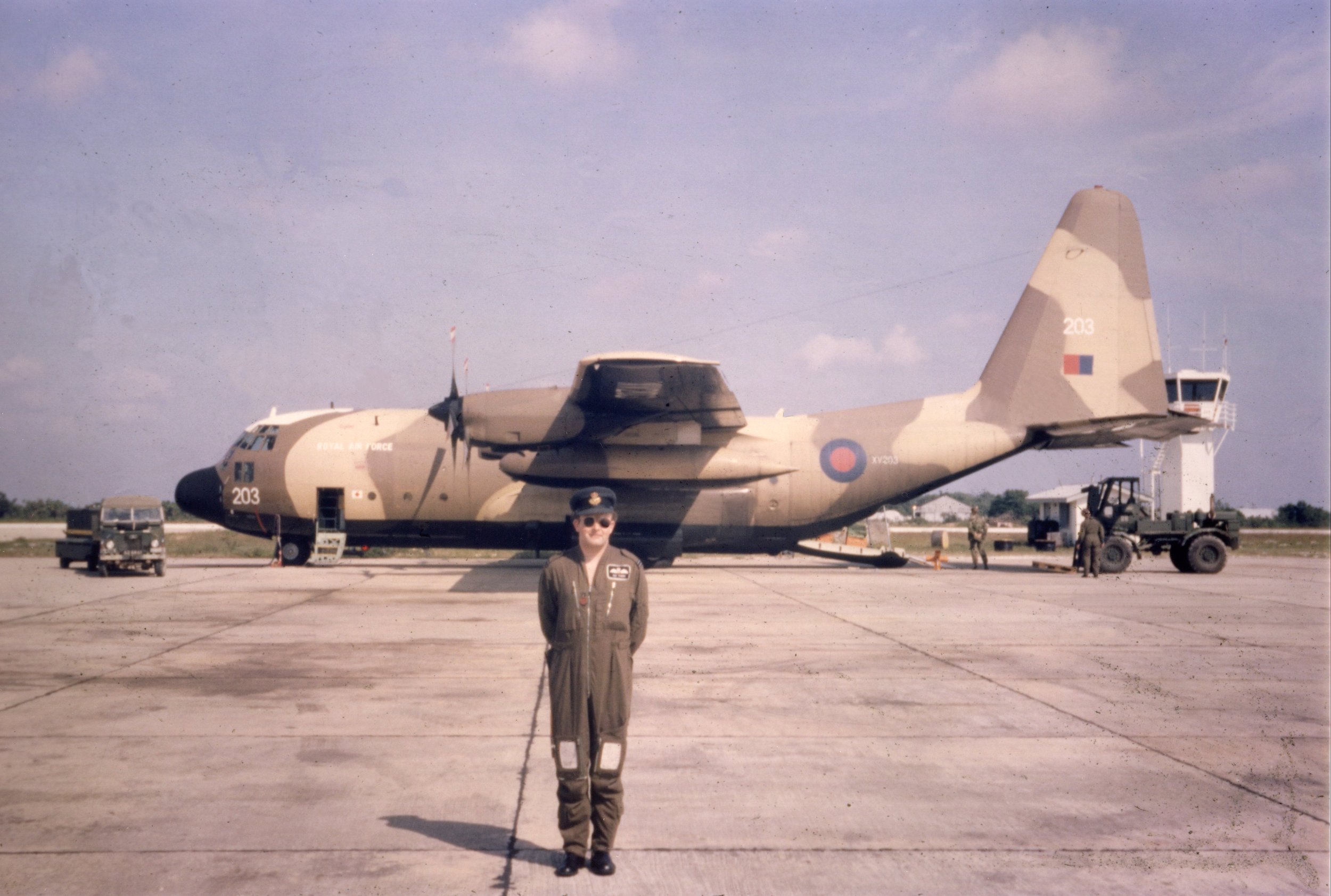 Ray Evans - the co-pilot