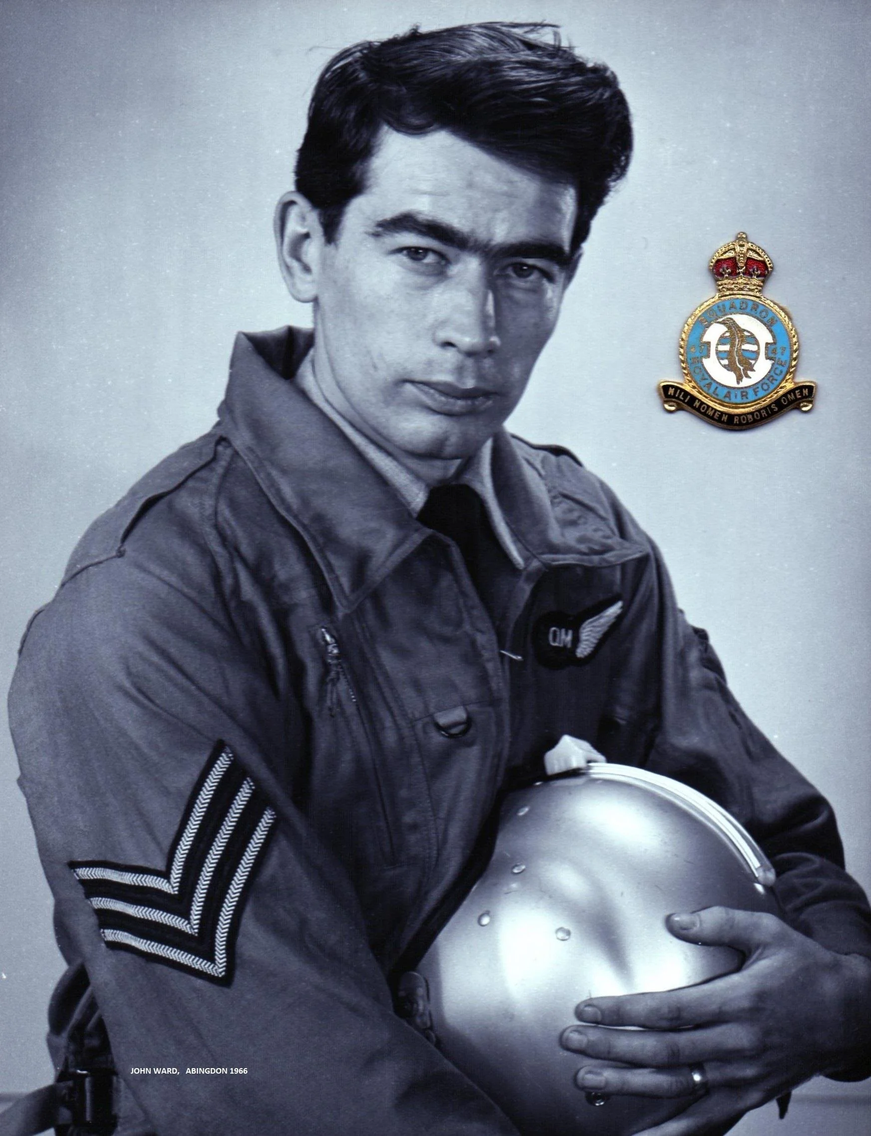 John Ward - and his extended military family! — 30 Sqn RAF Association