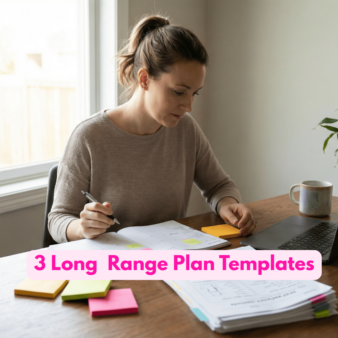 3 Free Long Range Plans Templates