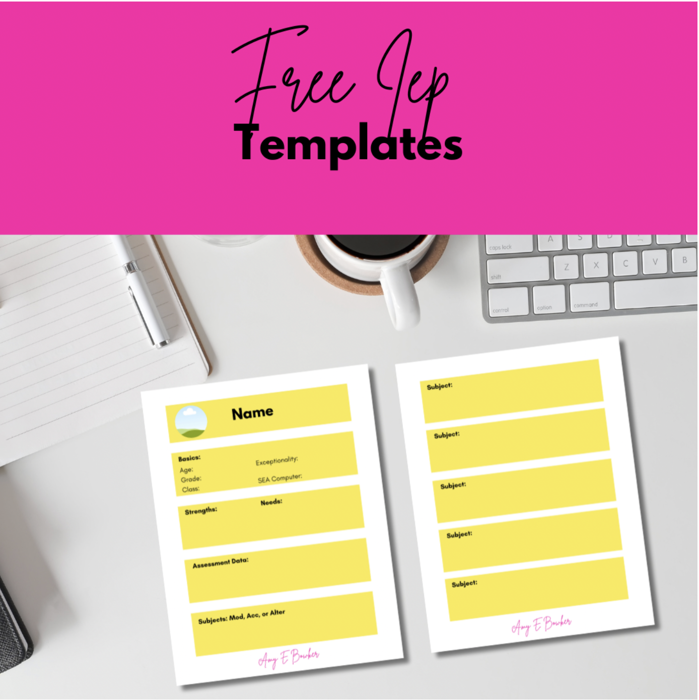IEP Template