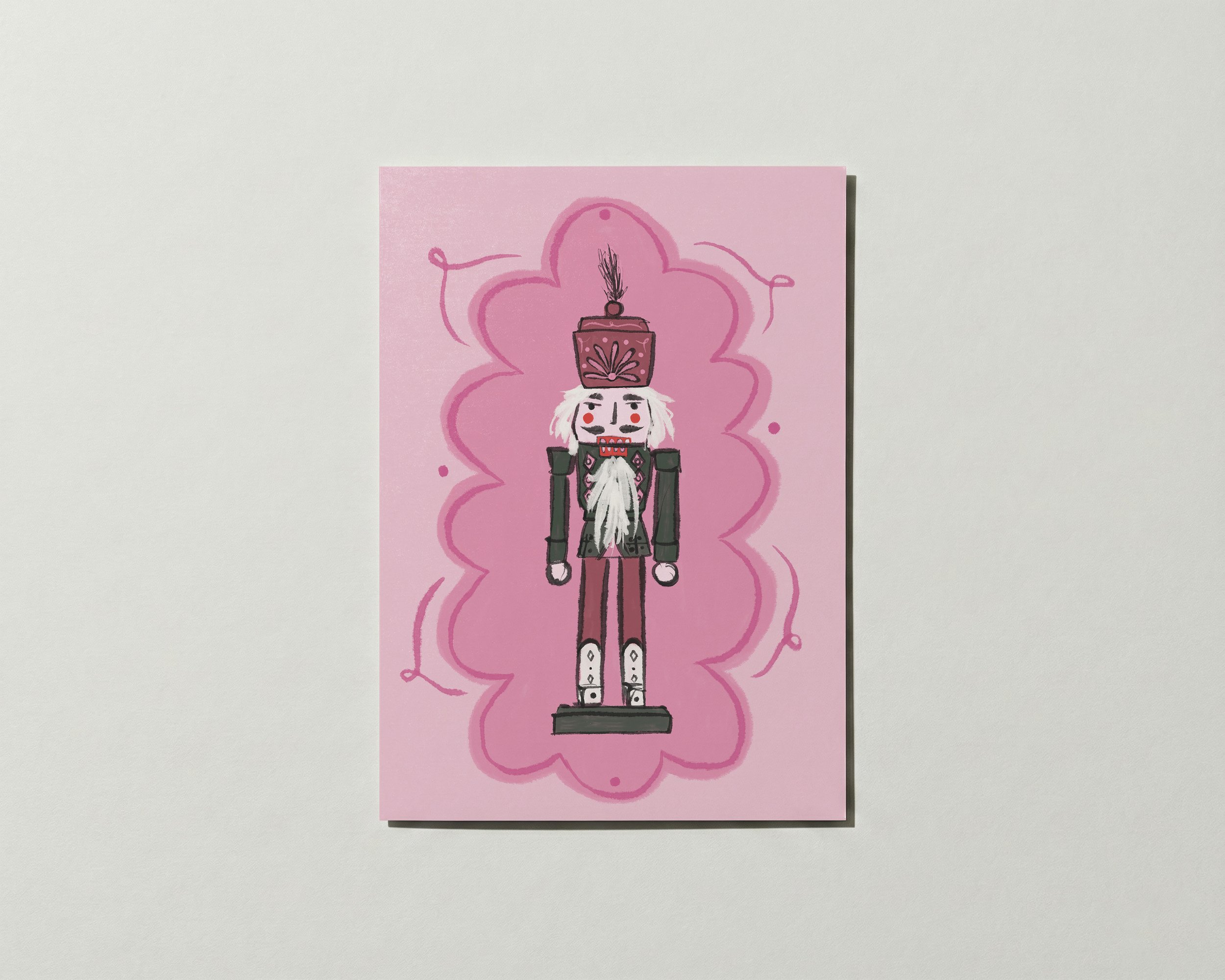 (Pack of 10) Nutcracker Christmas Cards