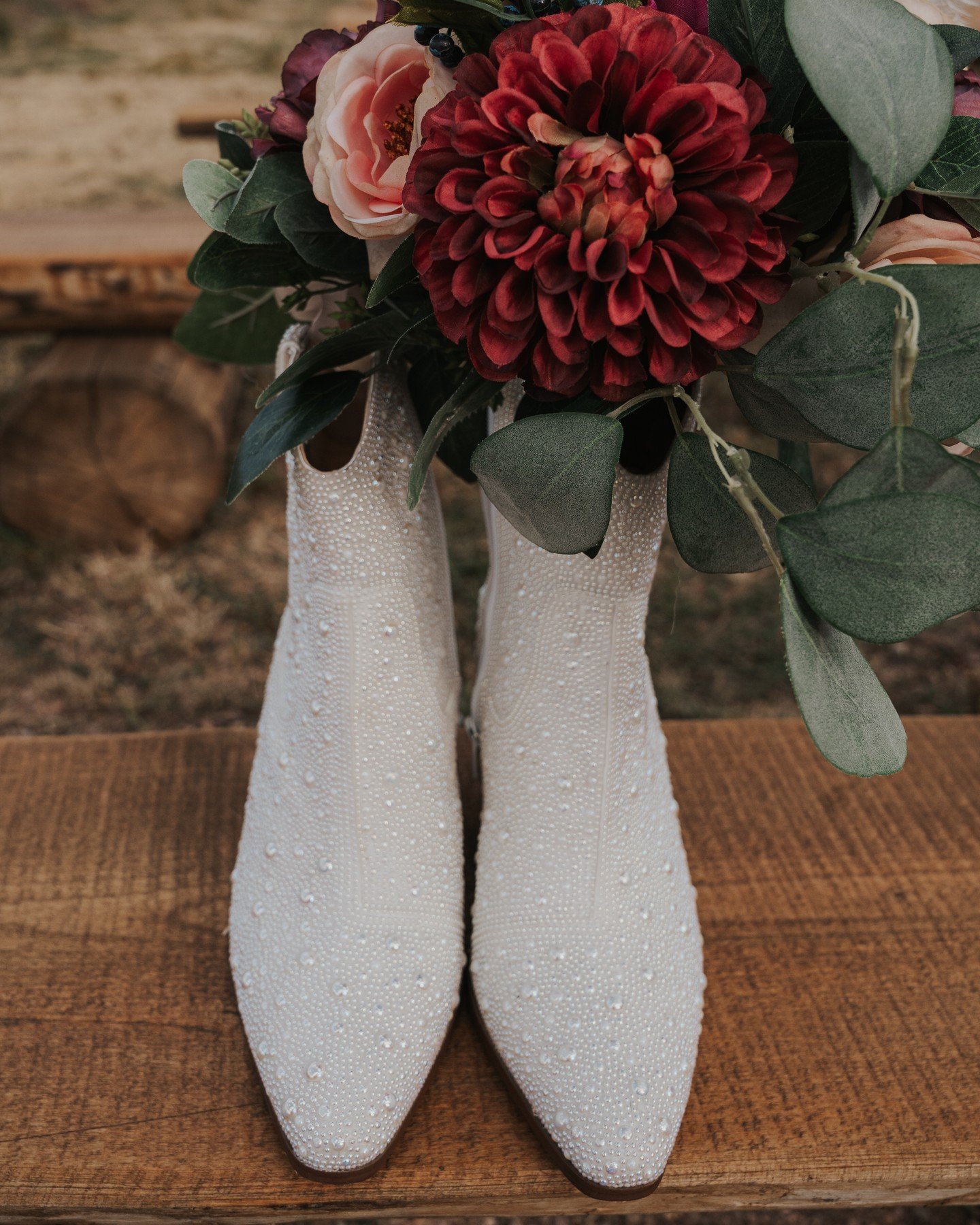 Stepping into wedding season like 💐👰✨ 

Who says bridal shoes have to be traditional? Let your personality shine with unique and fun footwear that's as special as you are! 
&bull;
&bull;
&bull;
&bull;
&bull;
#weddingshoes #weddingboots #bridalbouqu