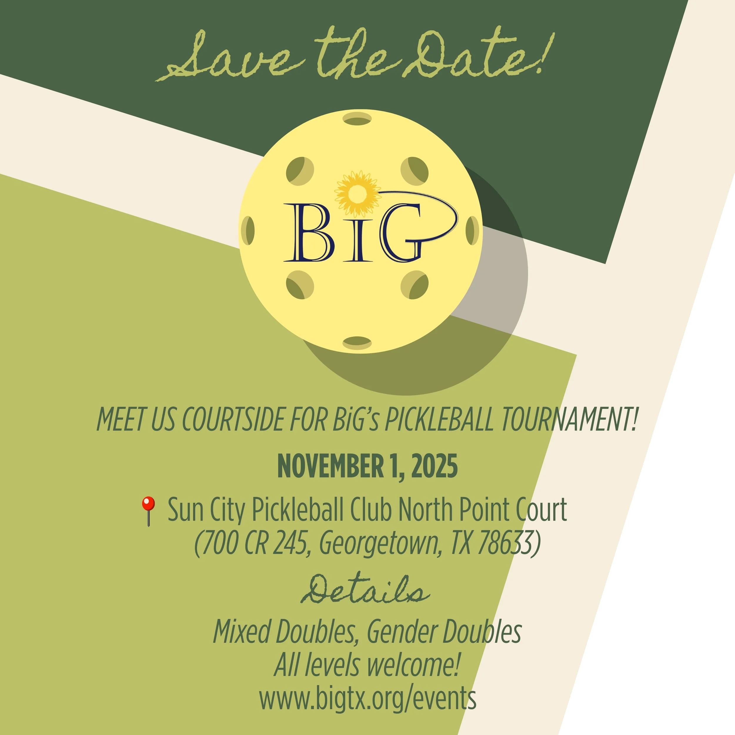 BiG Pickleball Tournament