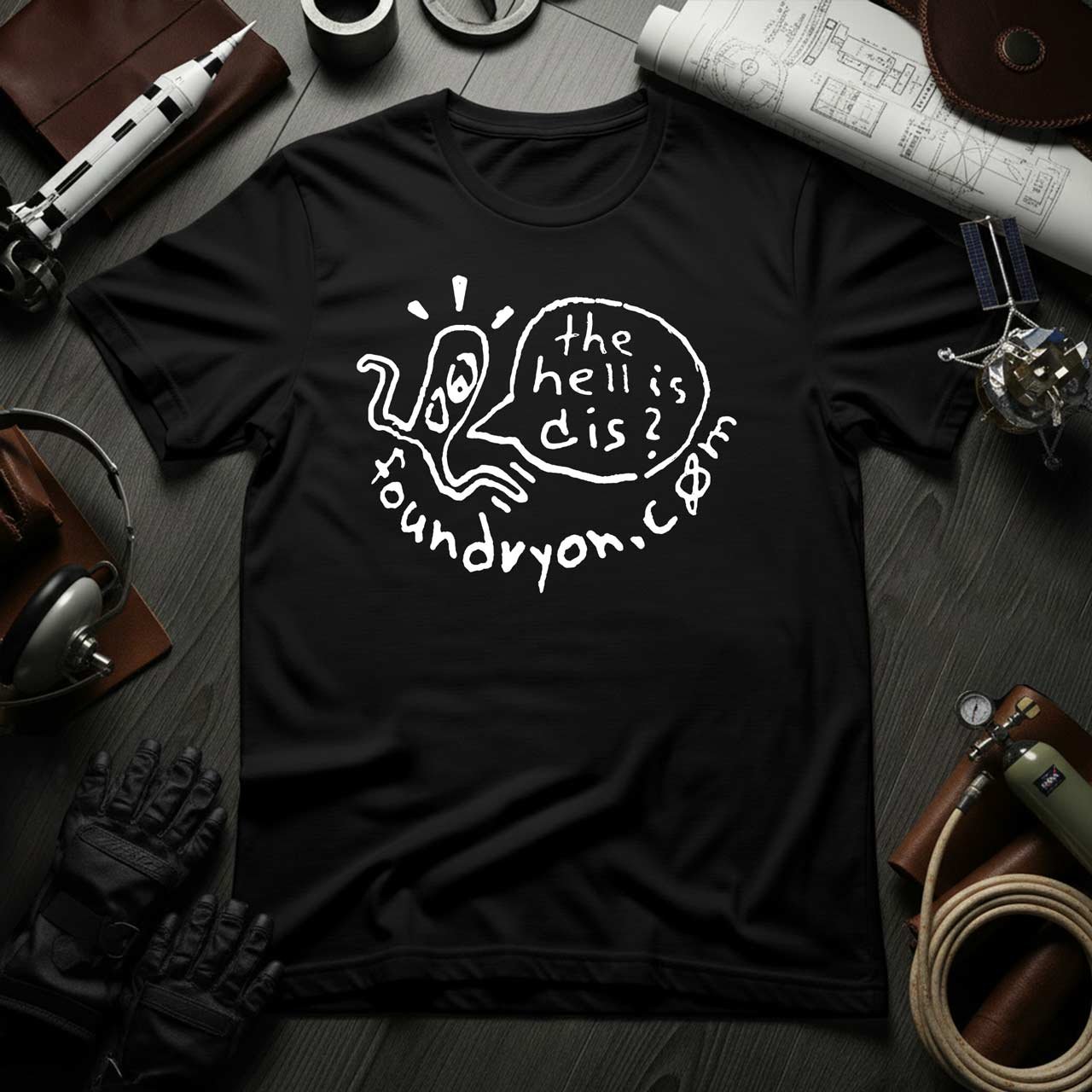 Foundryon T-Shirt - “the hell is dis?”