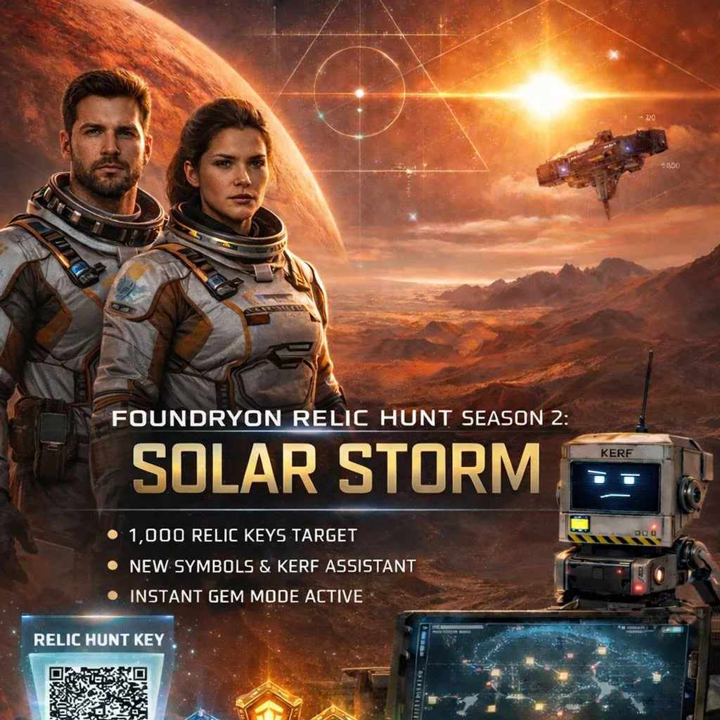 Foundryon Relic Hunt: Exploring a Hidden Exoplanet Through Real-World Discovery