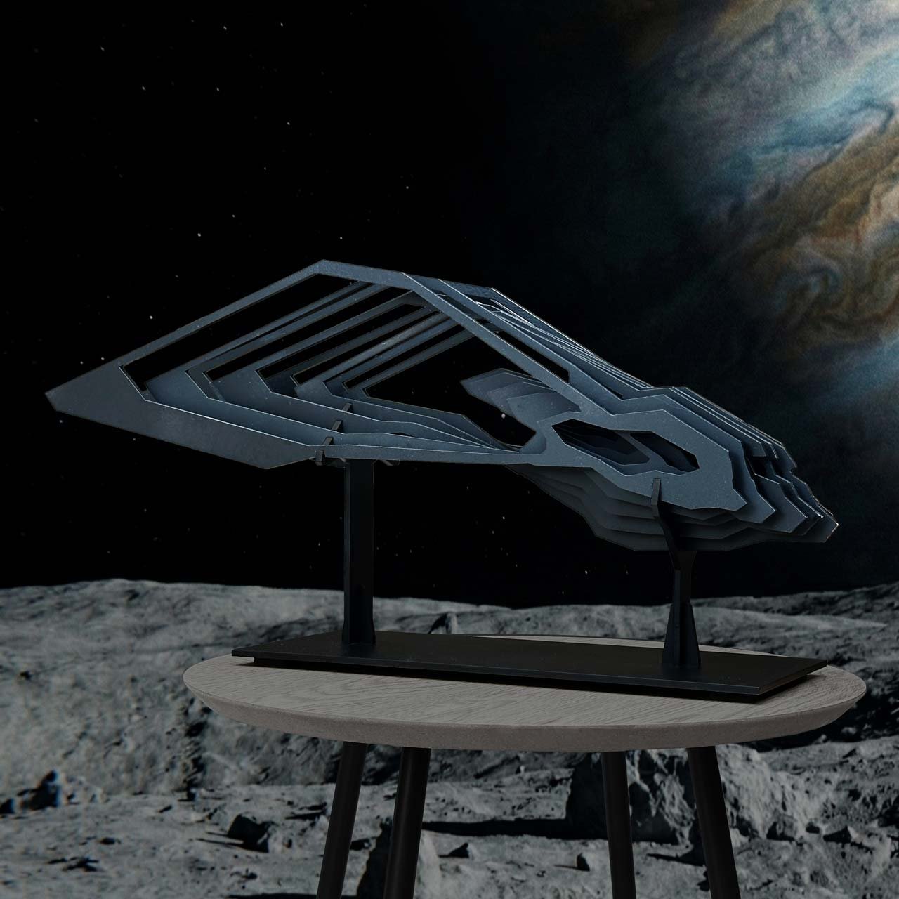 Pulsar Deflector - Galactic Fossil Relic