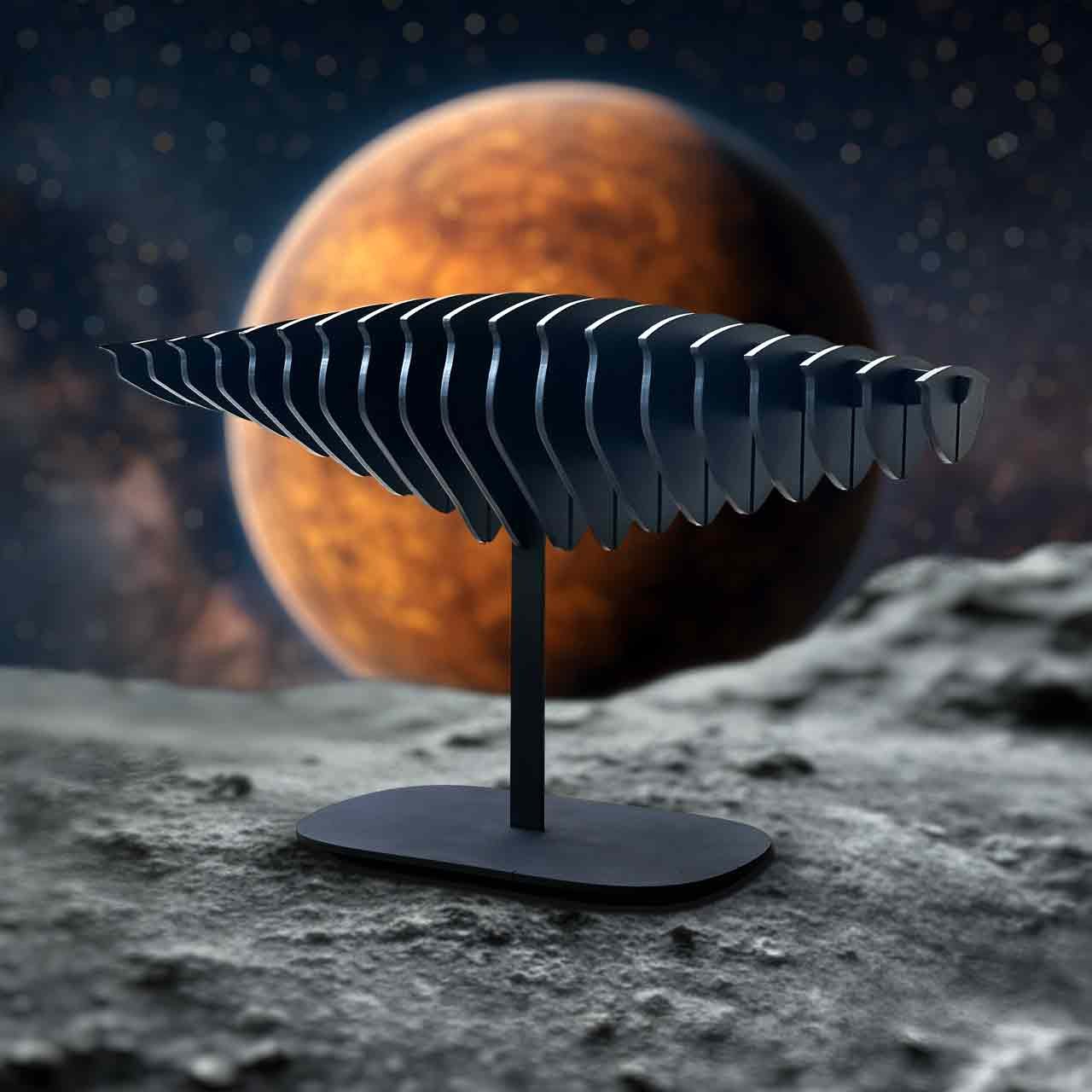 Pillars of Creation – Steel Sculpture Inspired by the Cosmos | Interior Space Collectible