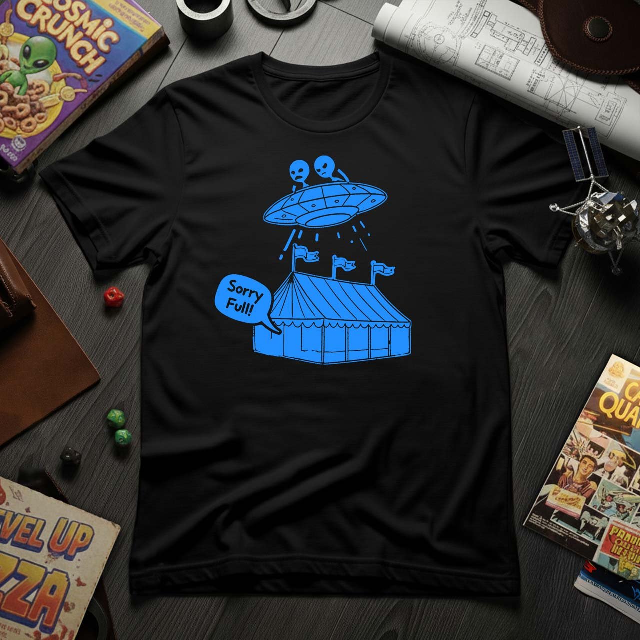 Aliens in Bavarian Octoberfest T-shirt, Hidden Relic Hunt Bonus, T-Shirt is Free incl. Shipping if you submit Relic Key