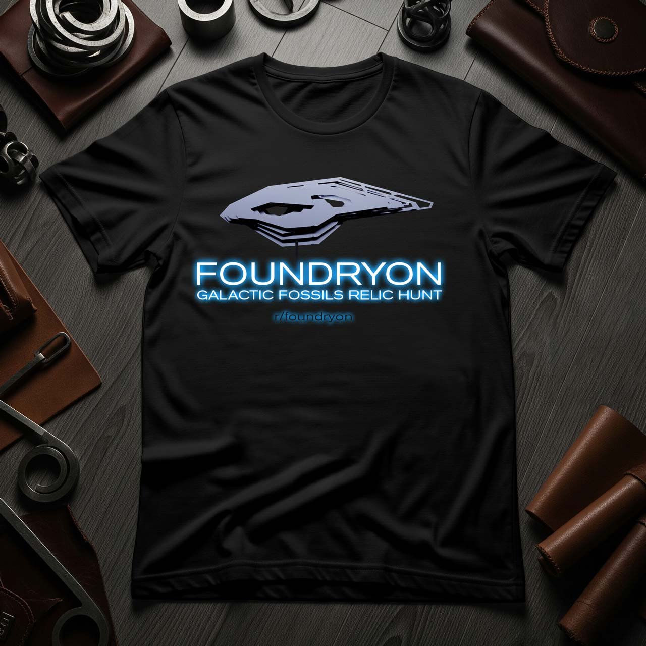 Foundryon T-Shirt - Galactic Fossil Relic Hunt, r/foundryon