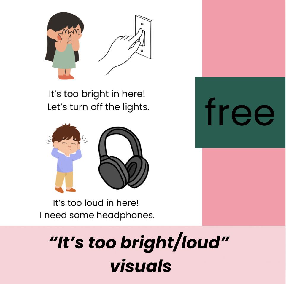 "It's Too Loud/Bright" Visuals