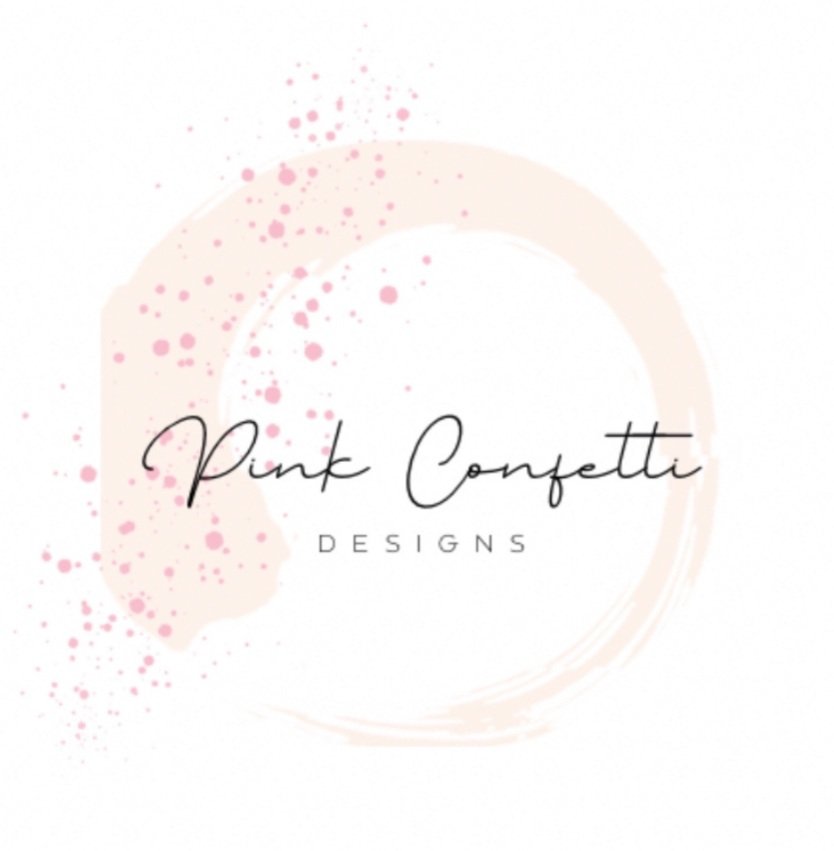 Pink Confetti Designs