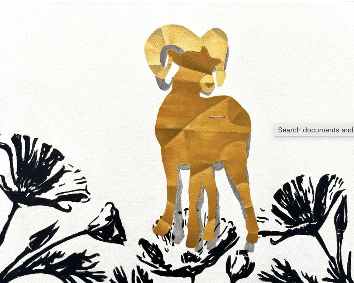 Bighom Sheep among mexican GOld Poppies.png