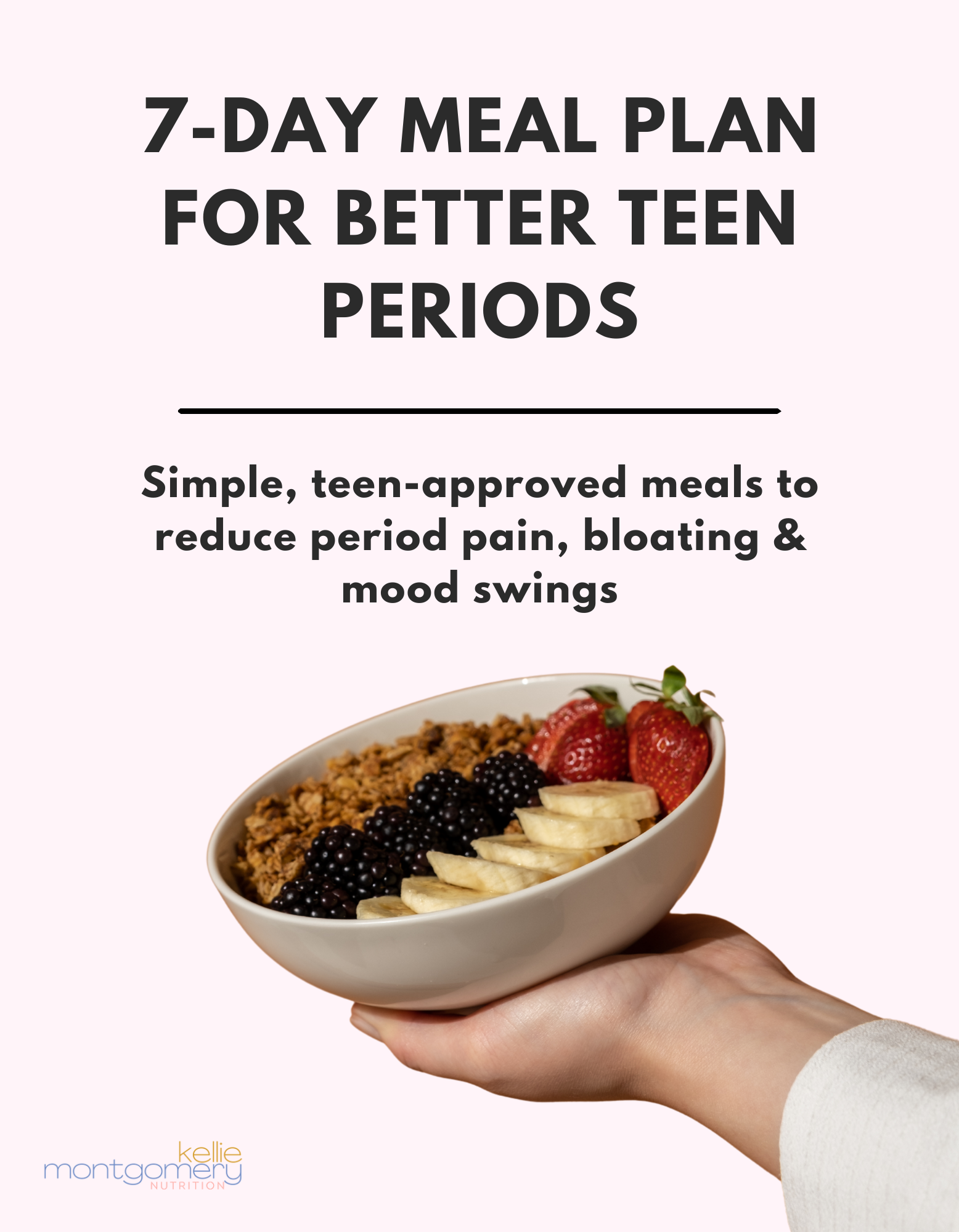 7-Day Meal Plan for Better Teen Periods