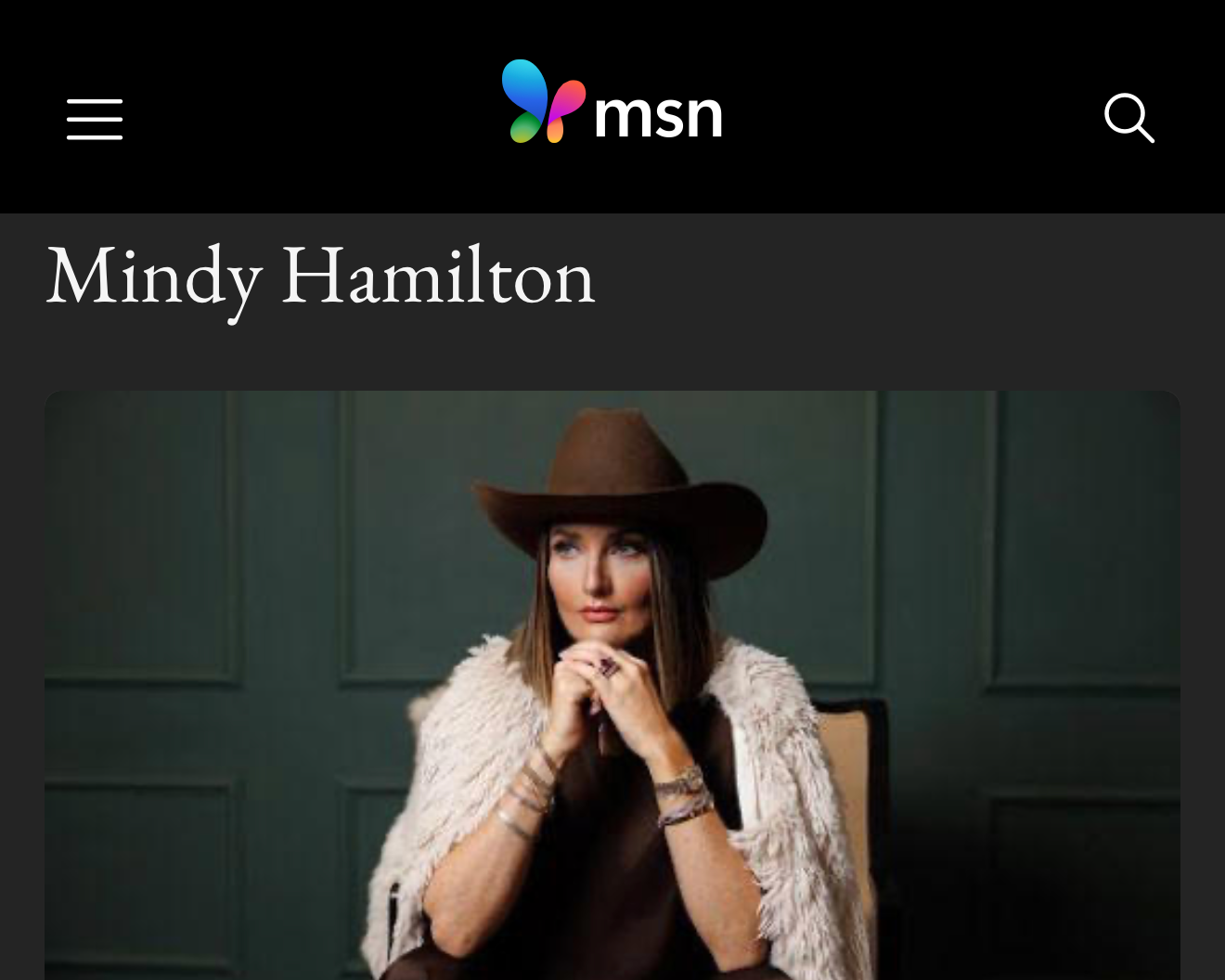 When MSN recognized Mindy Hamilton as one of the Top 10 Self-Made Women to Watch in 2026