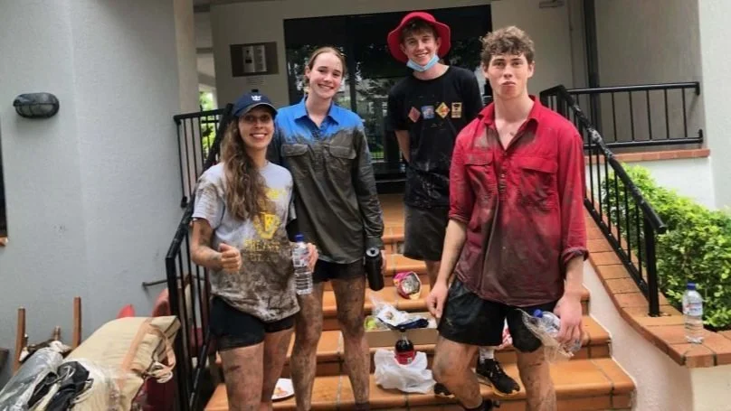 Anglican Focus: Mud army helps Brisbane residents with flood recovery