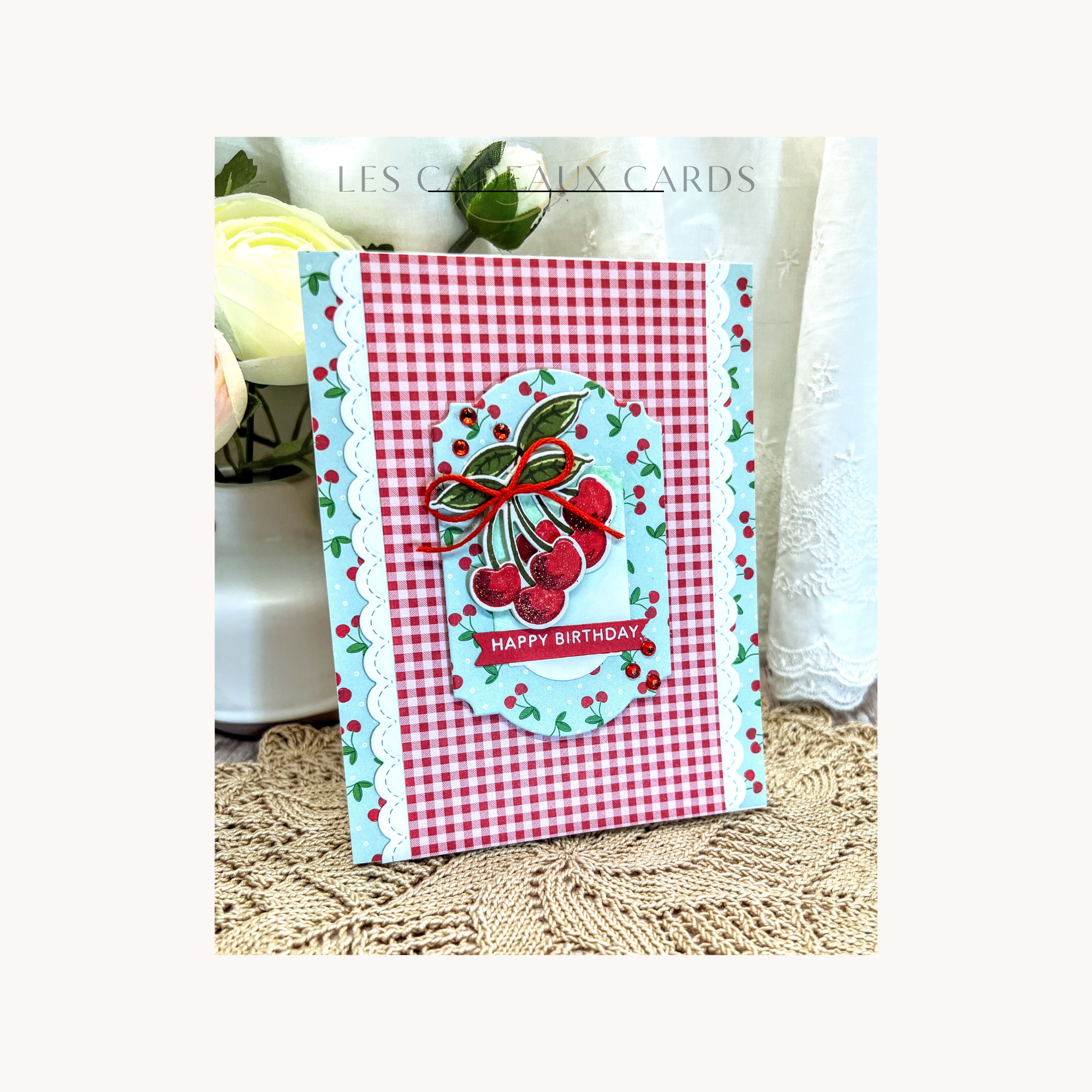 Another Year Sweeter- Two Cheery Cherry Birthday Cards
