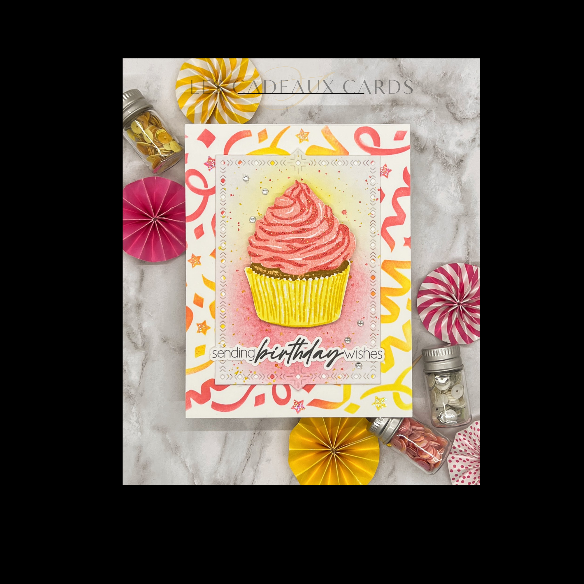 Calories Not Included: Delightful Cupcake Card