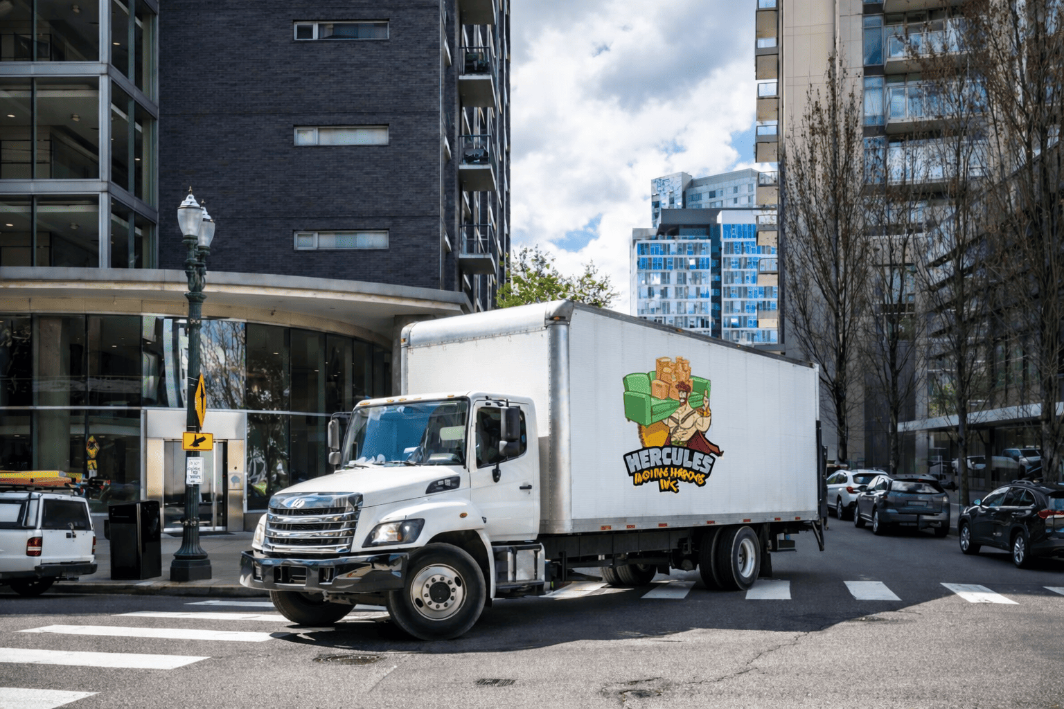 long distance moving trucks in fall