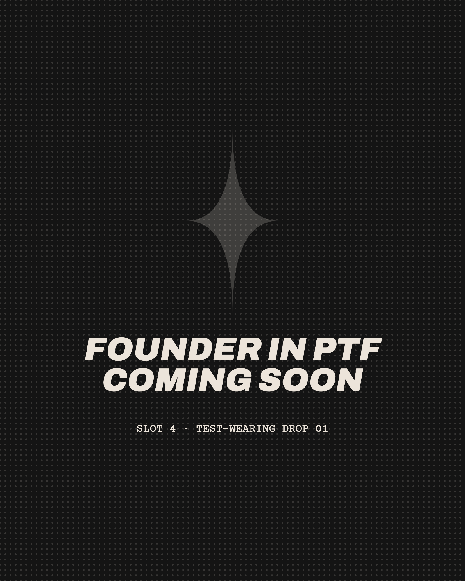 Founder photo wearing PTF Prints, coming soon