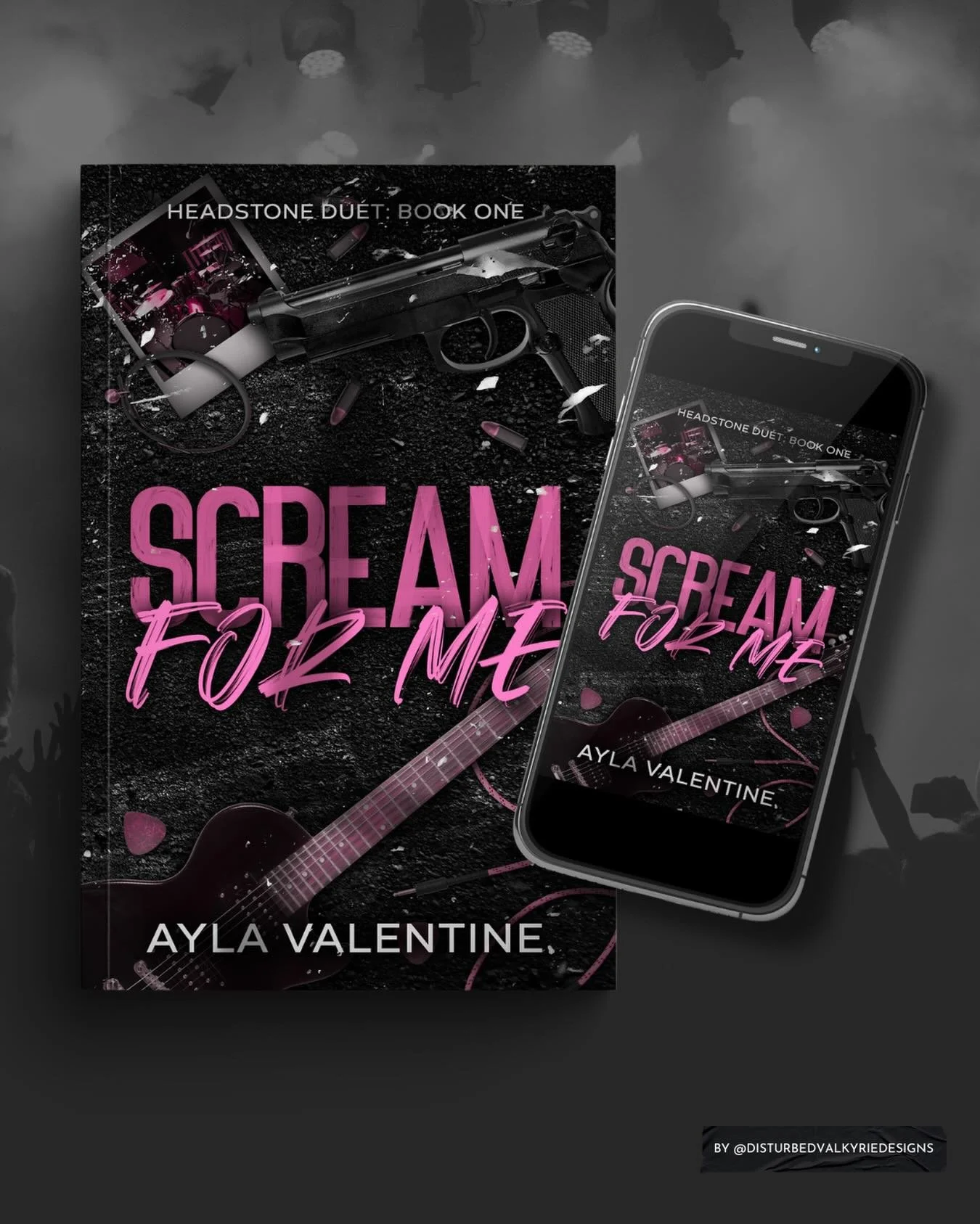 Cover Reveal 💖 Scream for Me by @authoraylavalentine 

&bull;&bull;&bull;

PINNNKKKKKKK! 

Ahem. Sorry. (Not really). 

But no, yeah, one of my absolute kryptonites? Dark romance book covers with a pink theme. I truly love them so much. Feminine and