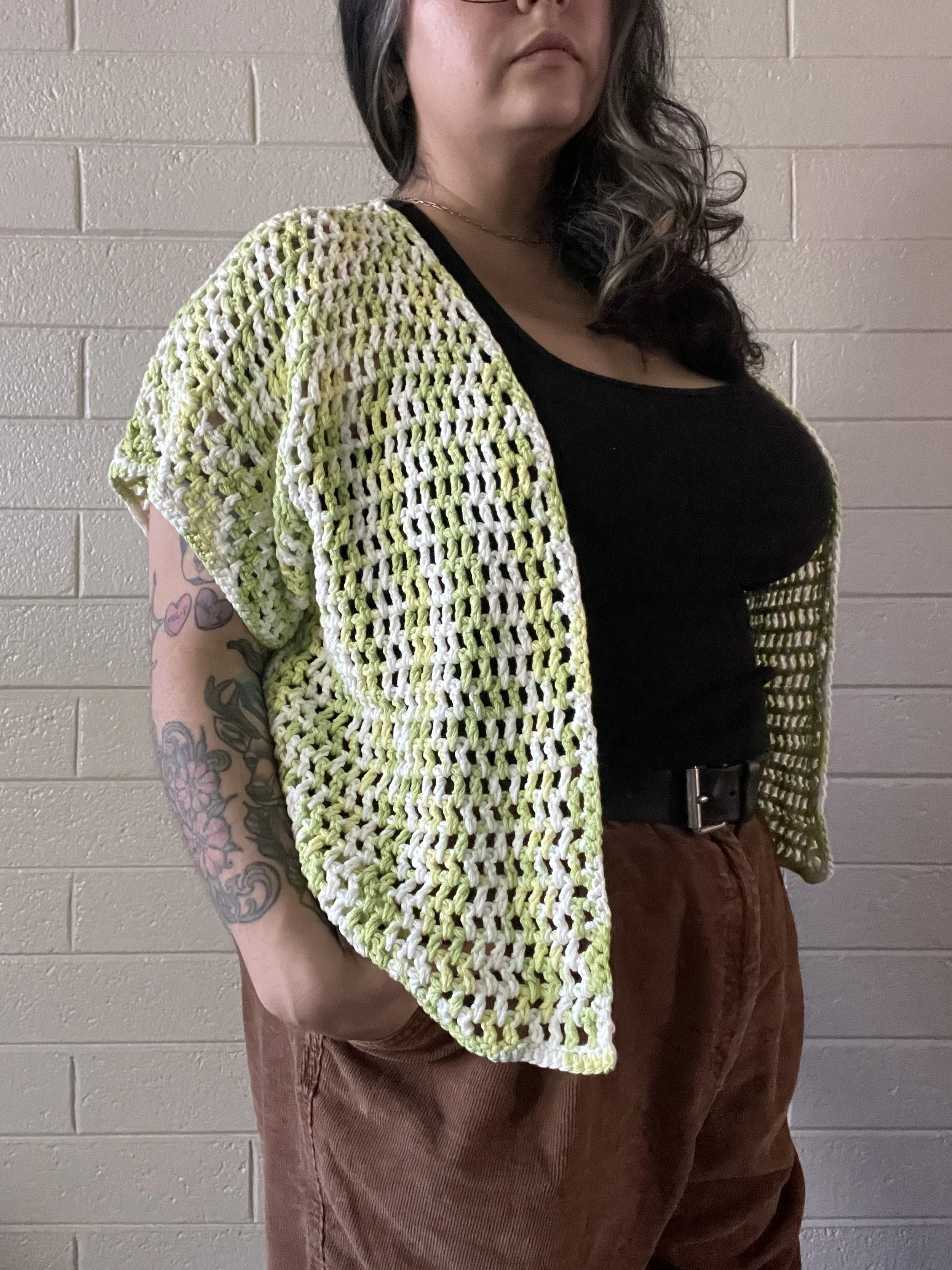 Mesh Overshirt Size M/L