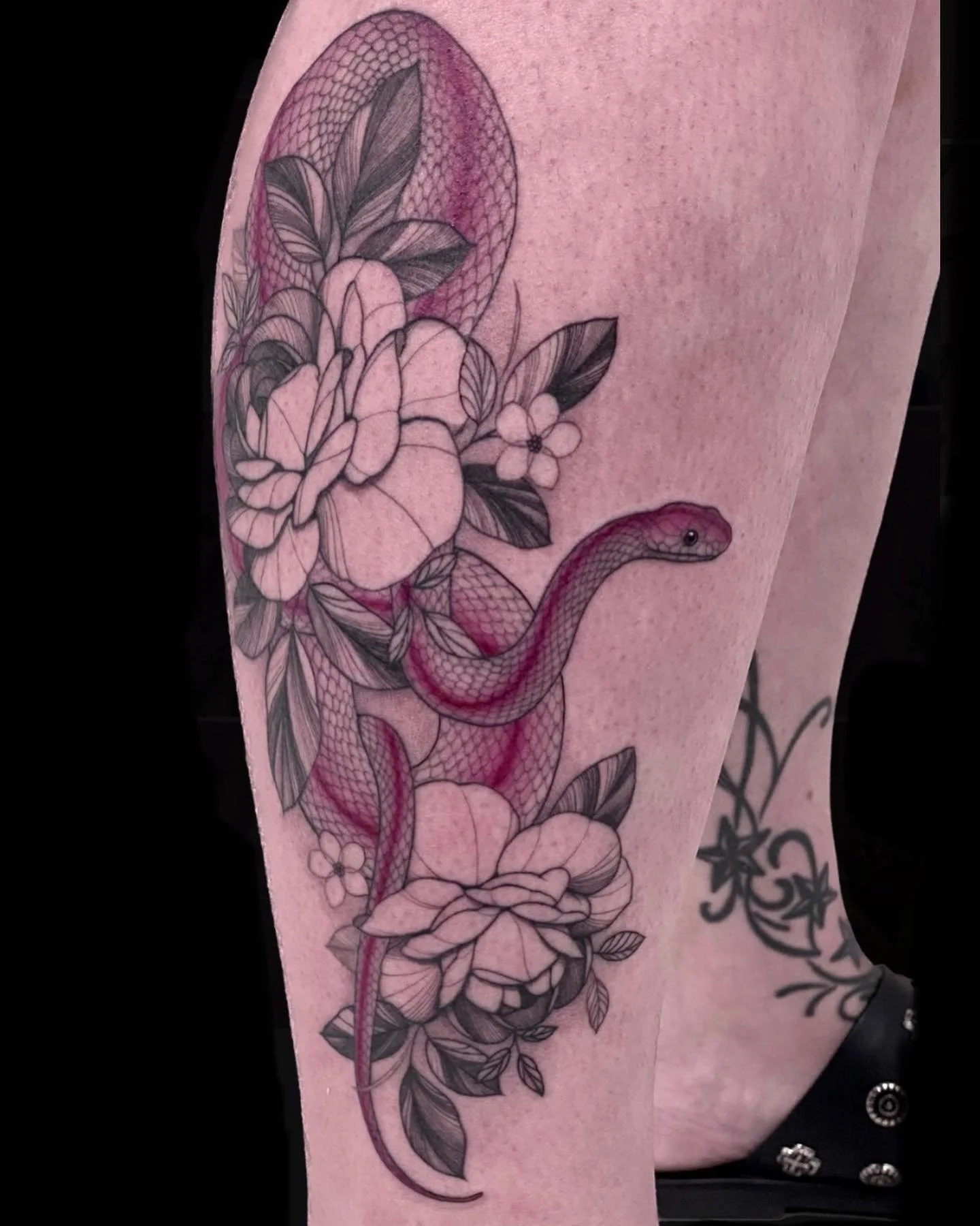 Thanks Samantha! Lines healed, colour fresh and a few minor touch ups. Really enjoyed this one!