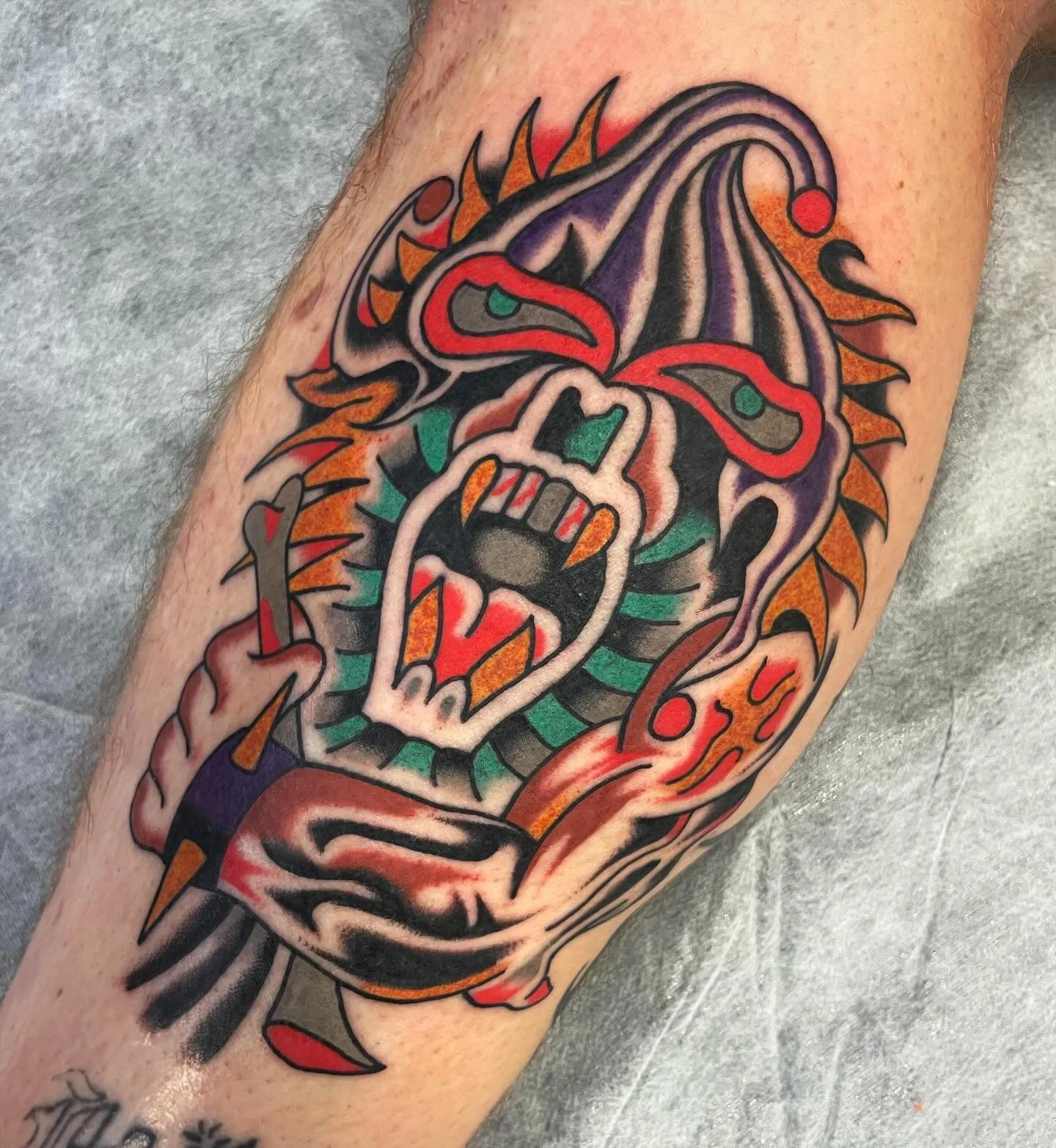 Bone yard executioner 
@wa.ink.tattoo