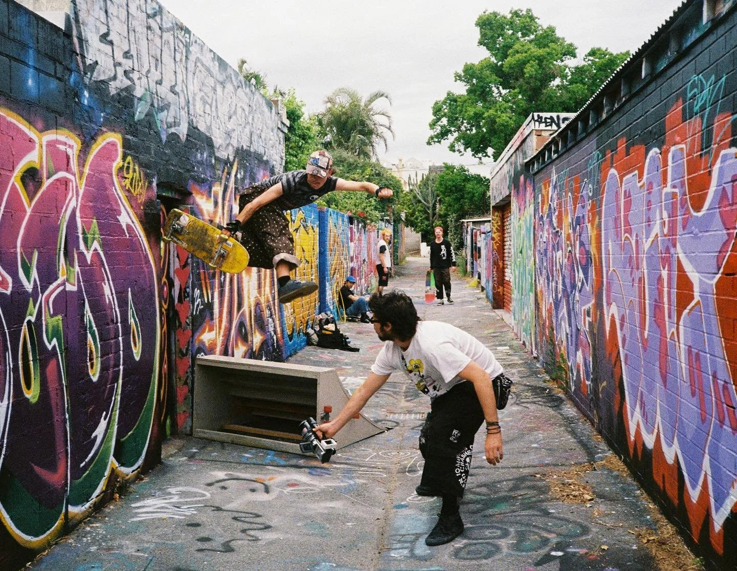 Judo tap @lostinthedvdshop as seen in the new @bellyful_skateboards &ldquo;Guttersnipe&rdquo;