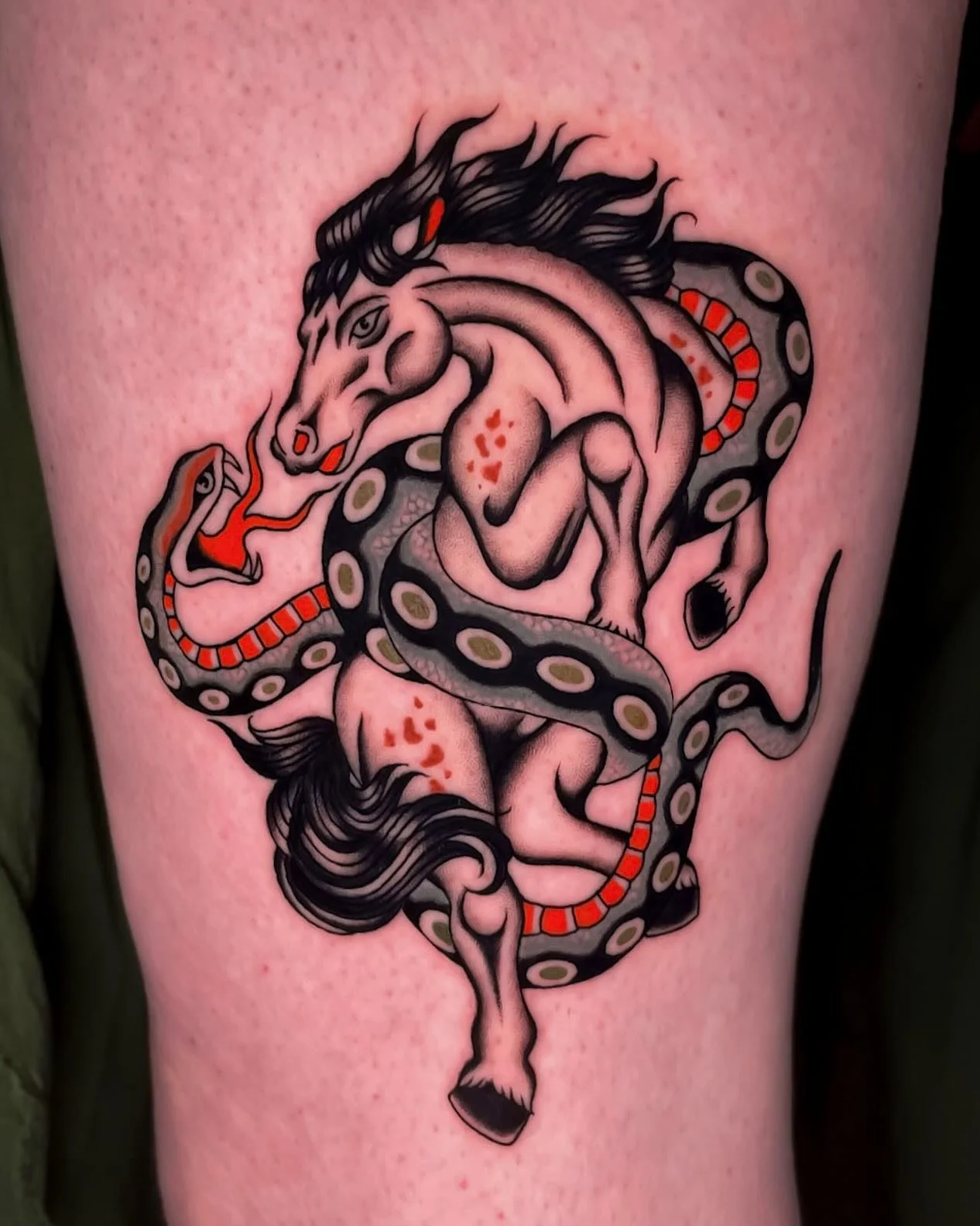 Thank you Maria for choosing this piece of flash, so happy with it β
β β
made today @wa.ink.tattoo