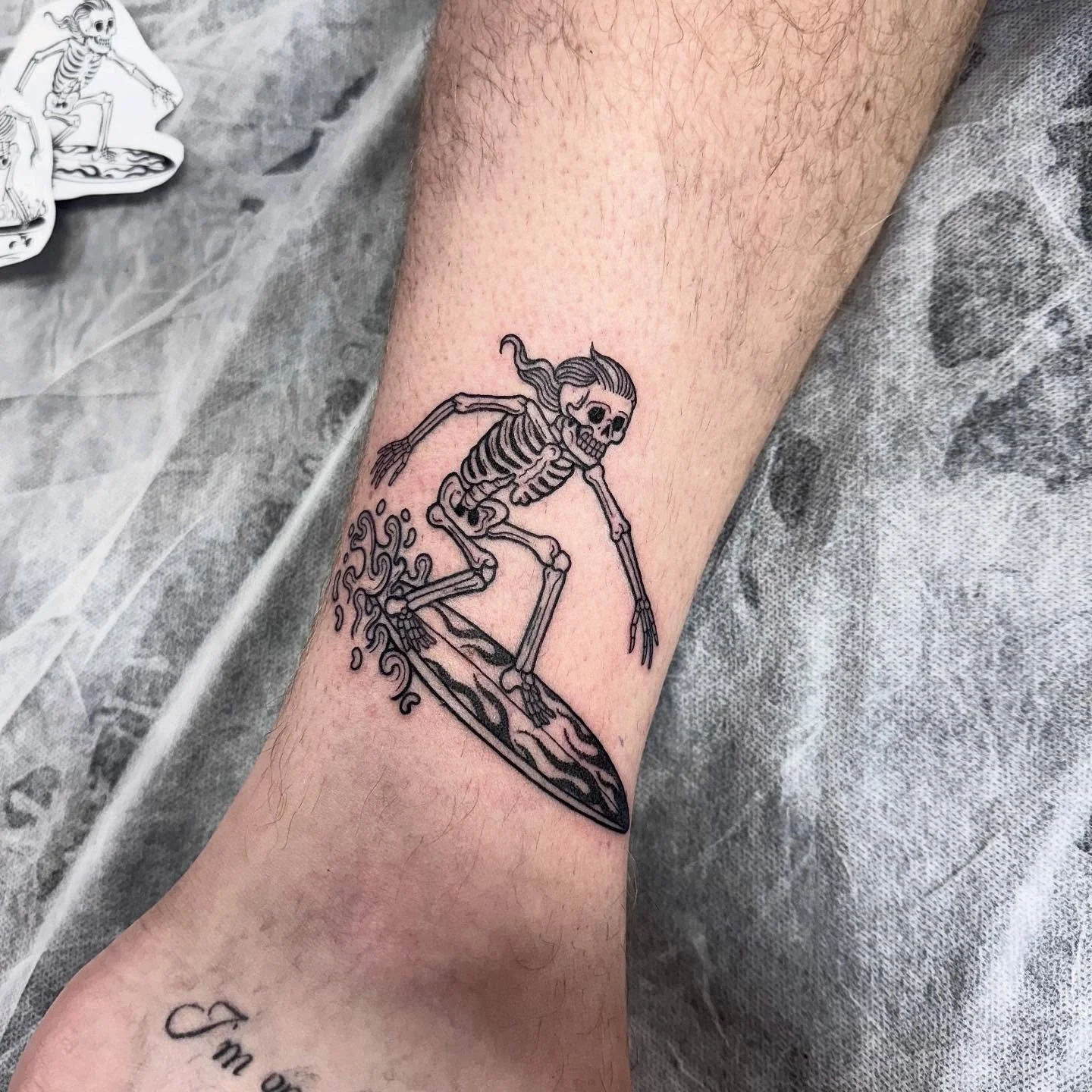 Two cool dudes from my flash 🙌 
DM or email hayliefarrell@icloud.com to book 
Located - 📍 @wa.ink.tattoo