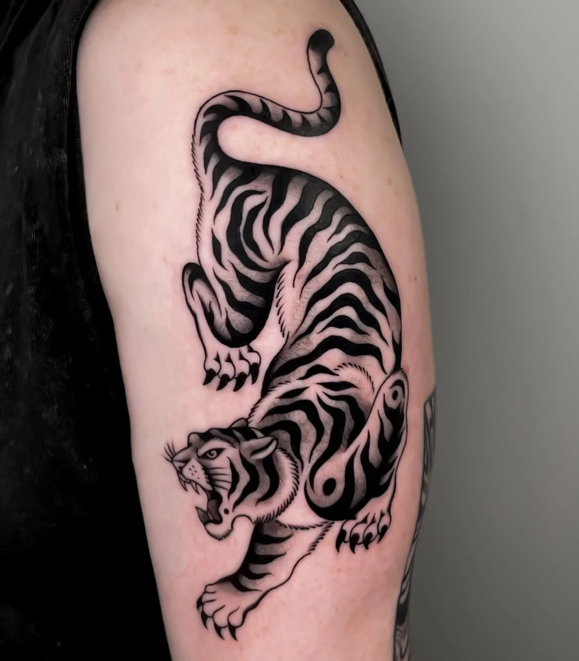 Reooww, Thanks again Caitlyn! ★ ☆ ★ Made today at @wa.ink.tattoo